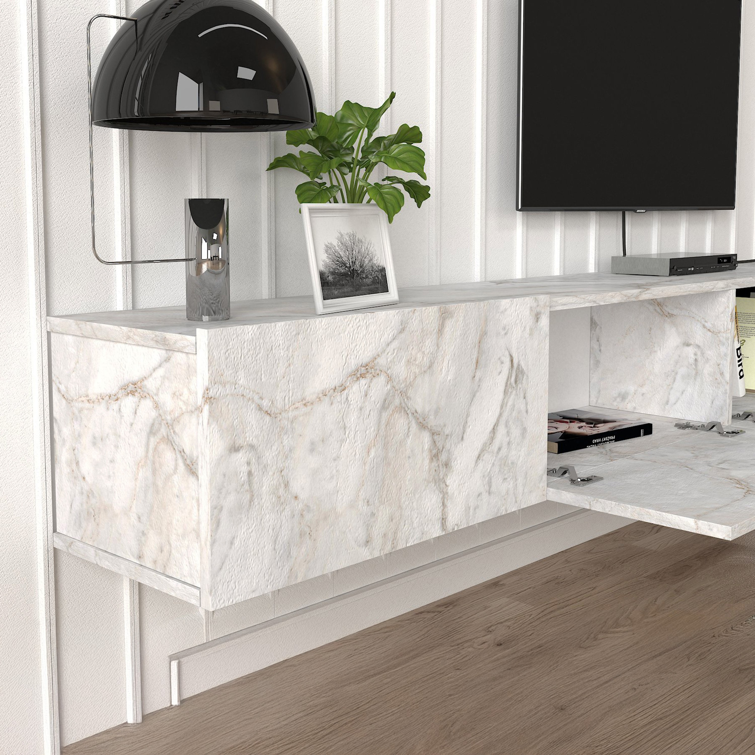 وحدة تلفزيون حتى 70 بوصة 1.8 متر تُثبت على الحائط من مودوليكس دالاس-hbxlivingroom-mediaunitsandstorage-tvunits-image-4