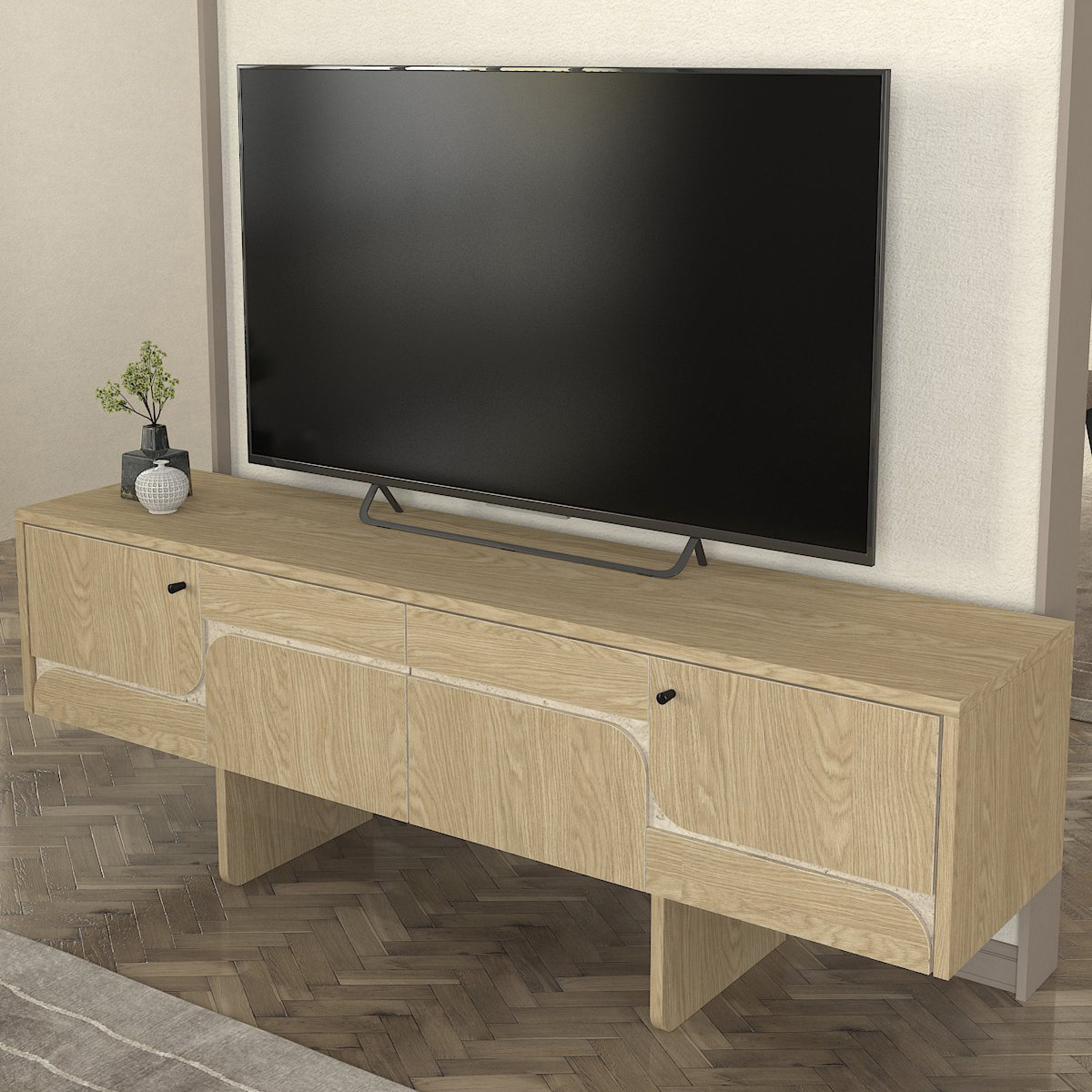 Modulix Lava 1.5 Meter TV Unit for TVs upto 65 inches-hbxlivingroom-mediaunitsandstorage-tvunits-image-5