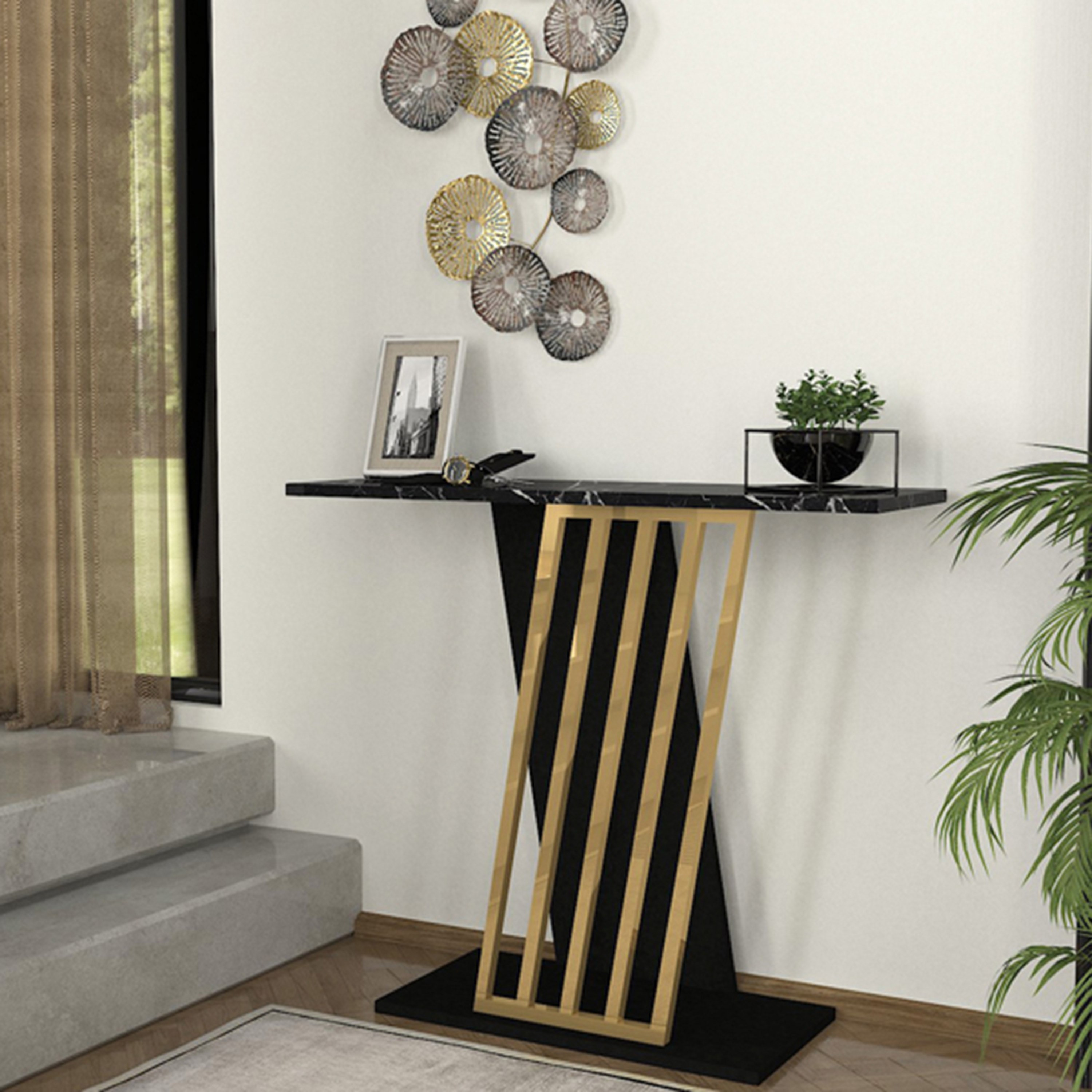 طاولة كونسول من مودوليكس جرافيتي-hbxfurniture-tablesandstands-consoletables-image-1