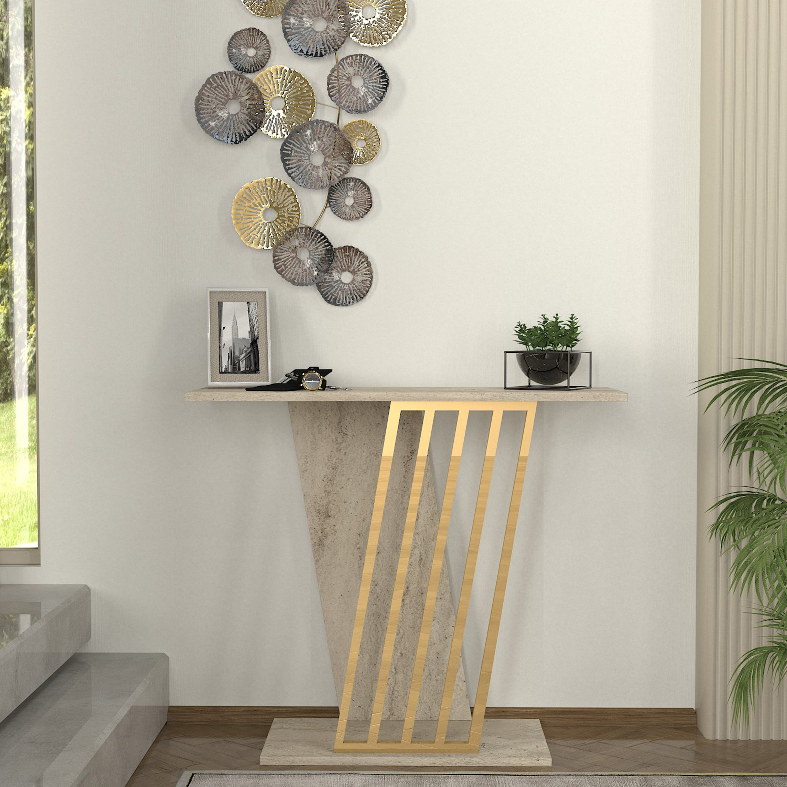 طاولة كونسول من مودوليكس جرافيتي-hbxfurniture-tablesandstands-consoletables-image-1