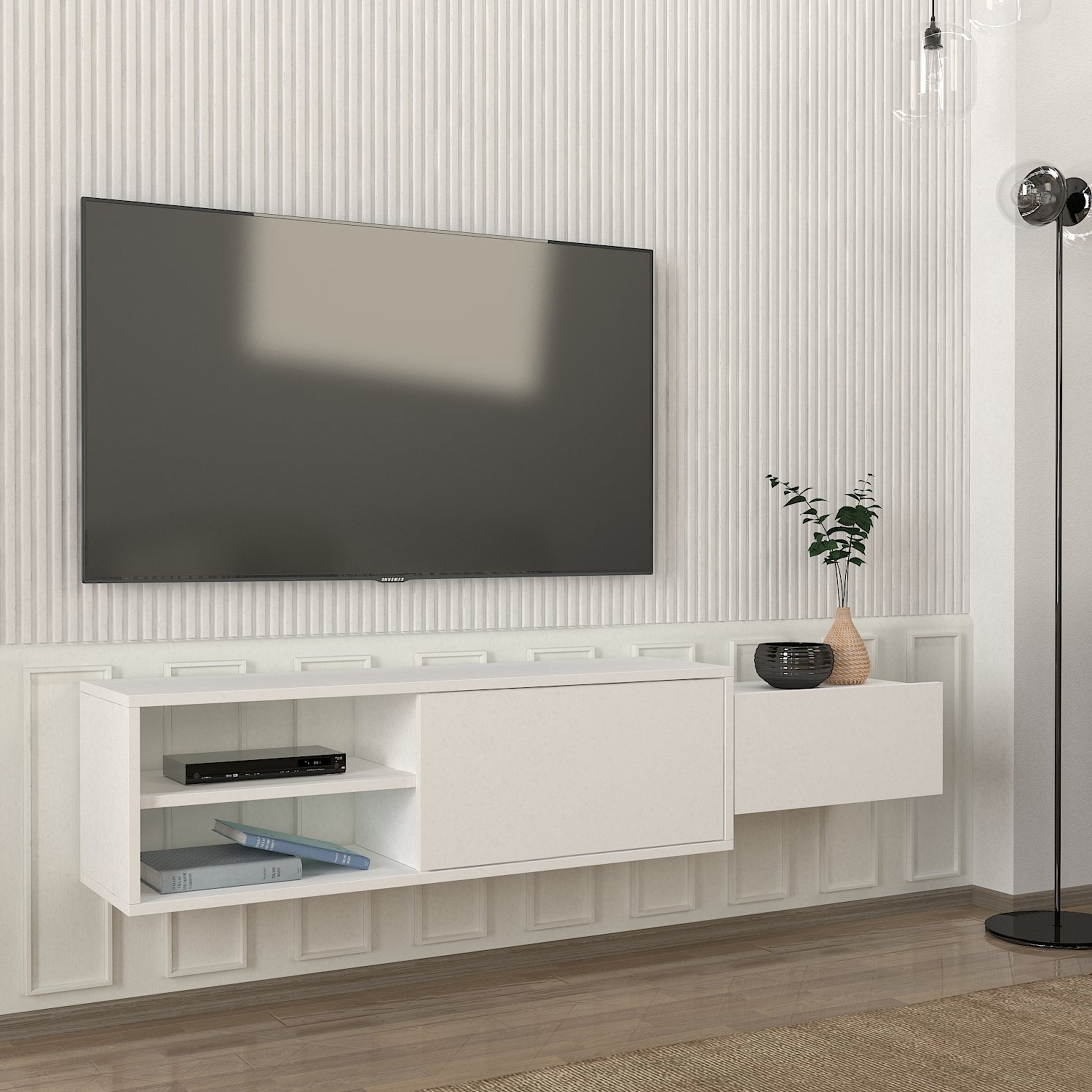 وحدة تلفزيون مثبتة على الحائط 1.6 متر للتلفزيونات حتى 75 بوصة ديون من موديوليكس-hbxlivingroom-mediaunitsandstorage-tvunits-image-2