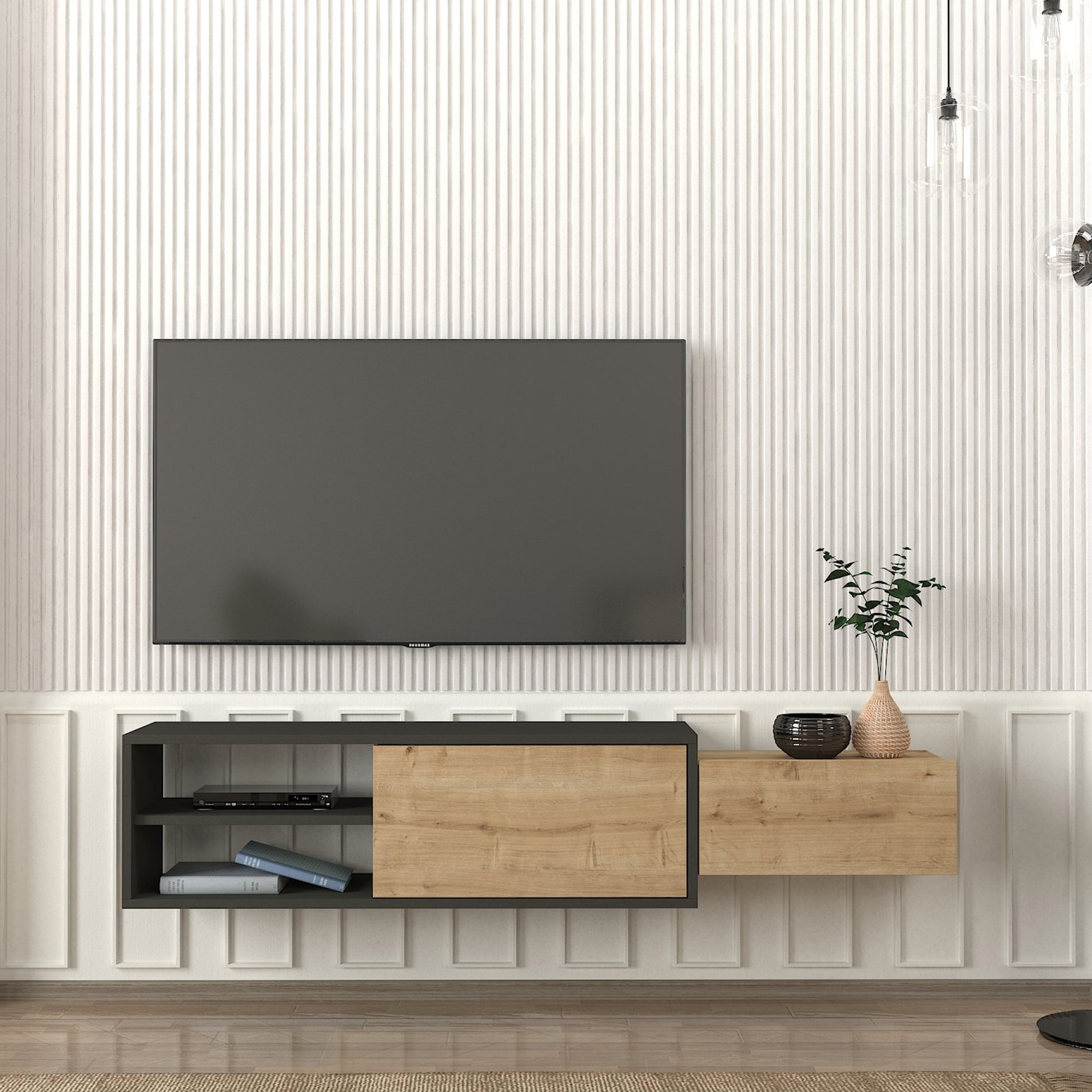 وحدة تلفزيون تُثبت على الحائط من مودوليكس ديون-hbxlivingroom-mediaunitsandstorage-tvunits-image-1