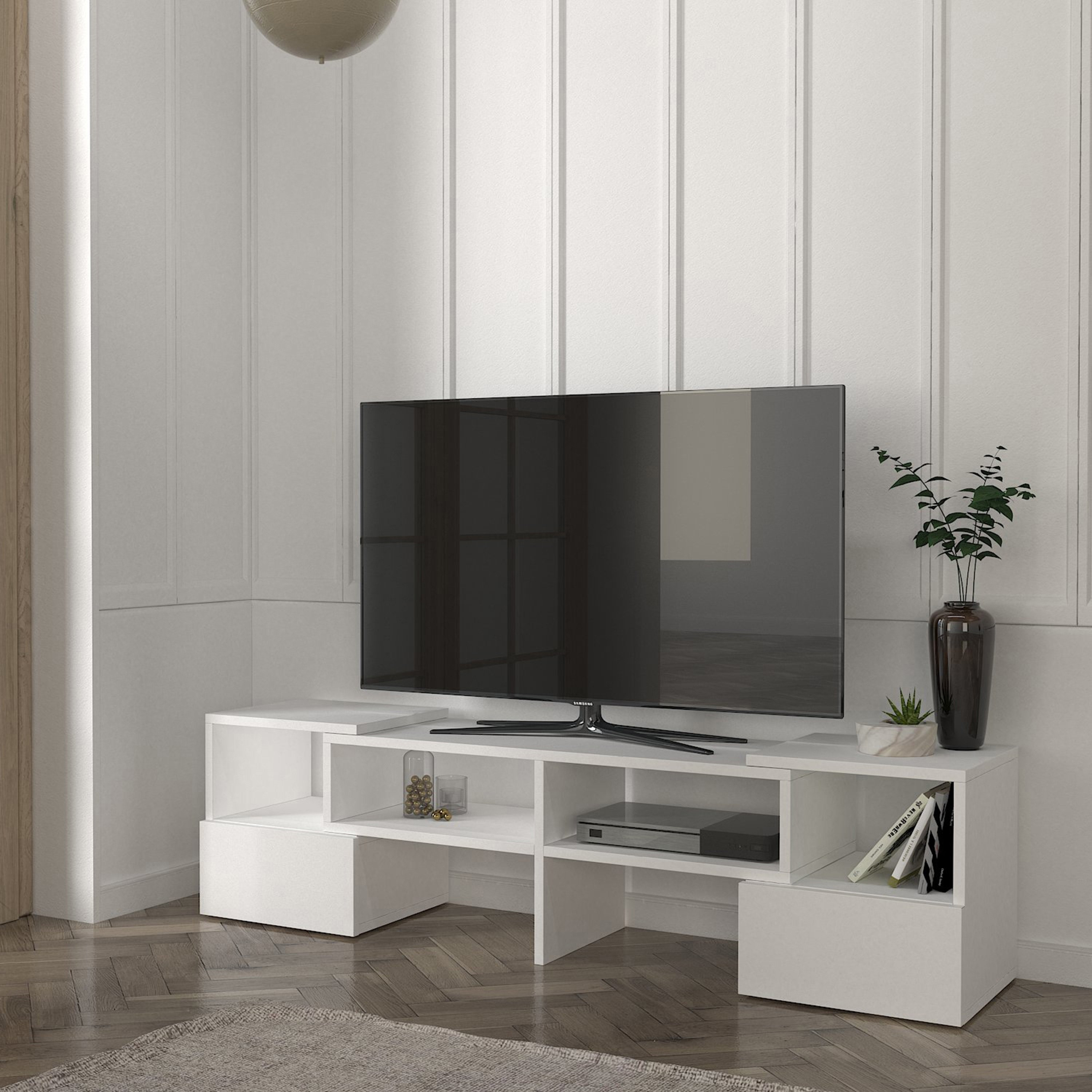 وحدة تلفزيون حتى 50 بوصة 1.4 متر ببابين مزدوجين من مودوليكس كولومن-hbxlivingroom-mediaunitsandstorage-tvunits-image-1