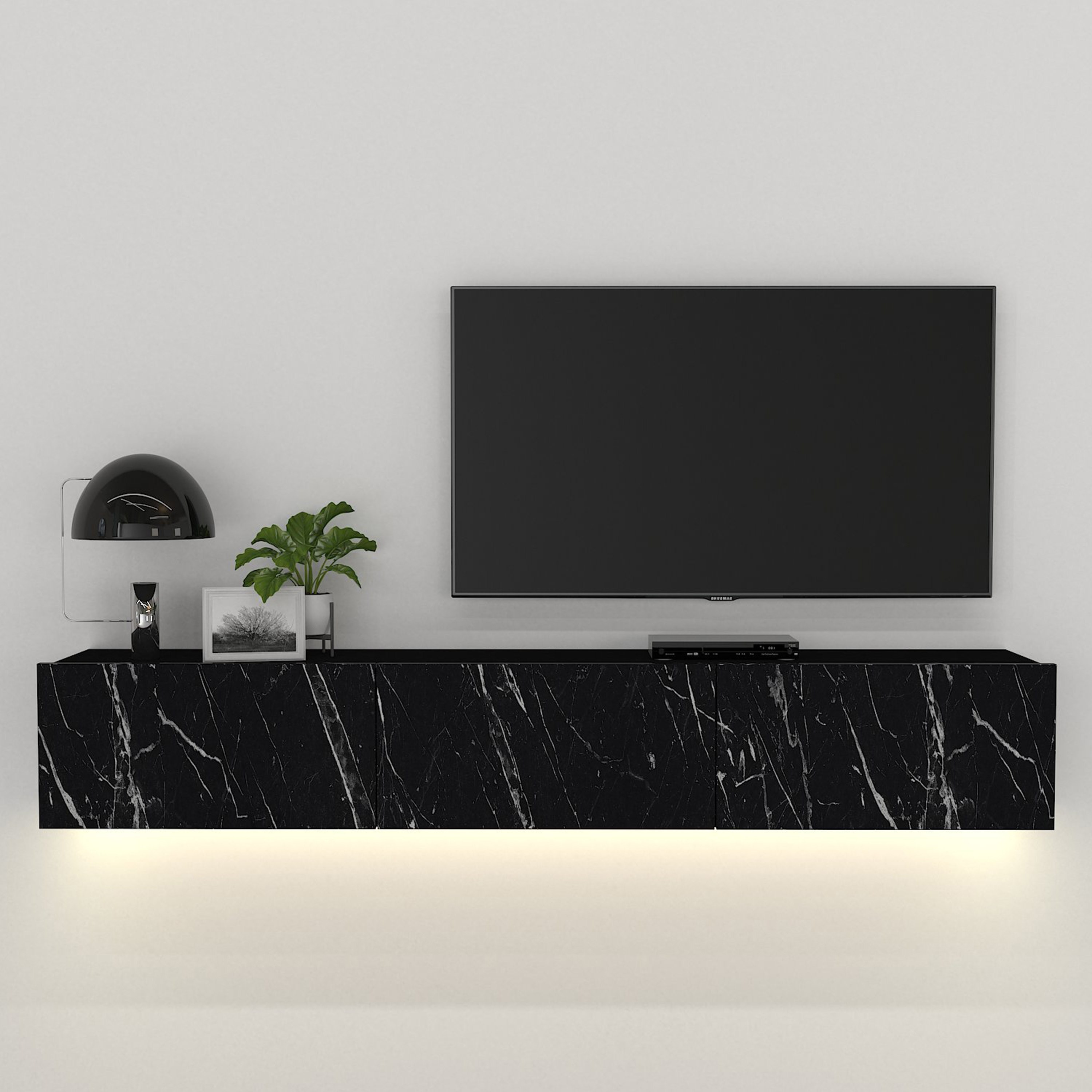 وحدة تلفزيون حتى 70 بوصة 1.8 متر تُثبت على الحائط بإضاءة ليد من مودوليكس دالاس-hbxlivingroom-mediaunitsandstorage-tvunits-image-5