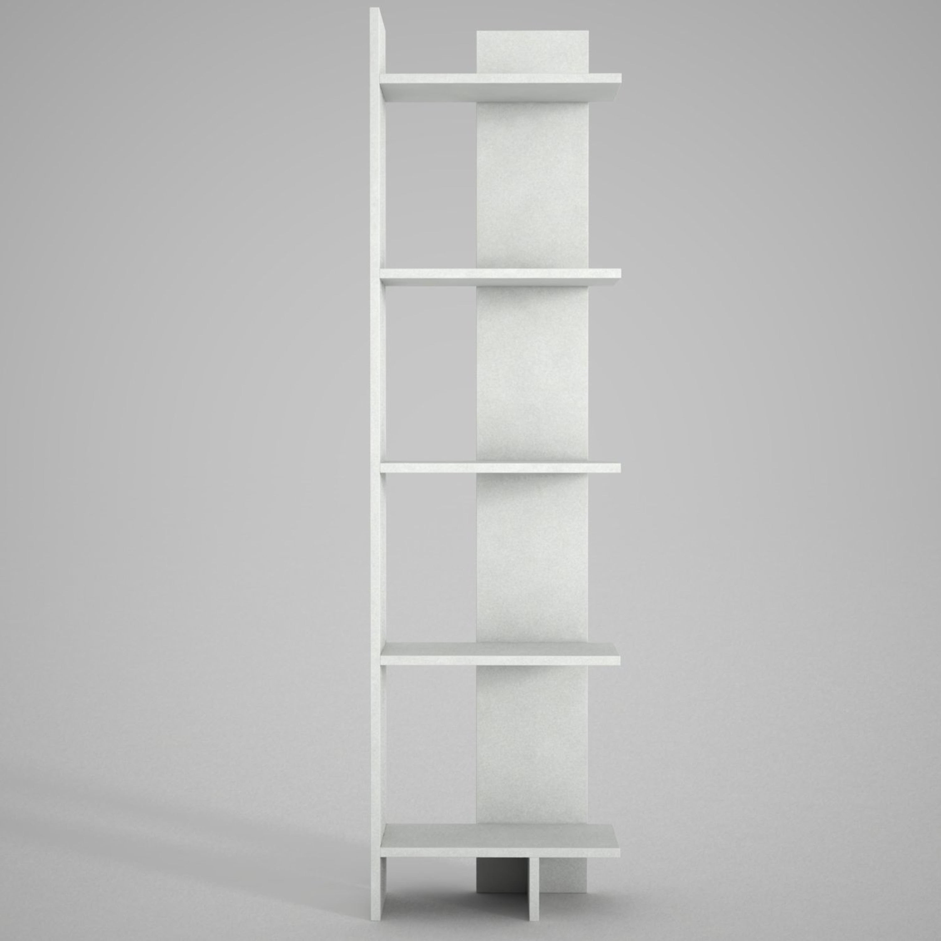 خزانة كتب 5 مستويات من مودوليكس بيرلا-hbxfurniture-office-bookcases-image-4