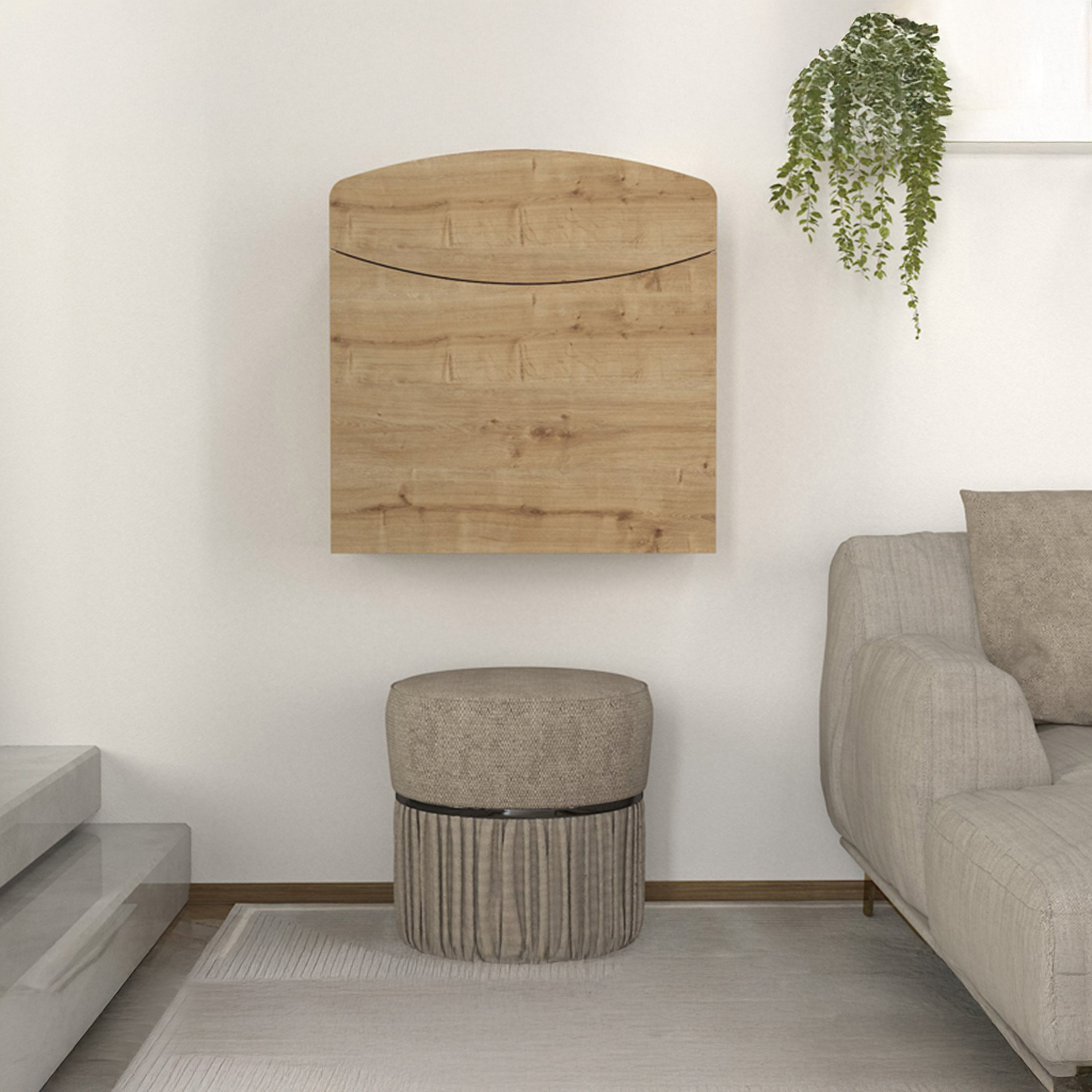 Modulix Kiosk Curve Wall Mounted Laptop Desk-hbxfurniture-office-desks-image-4