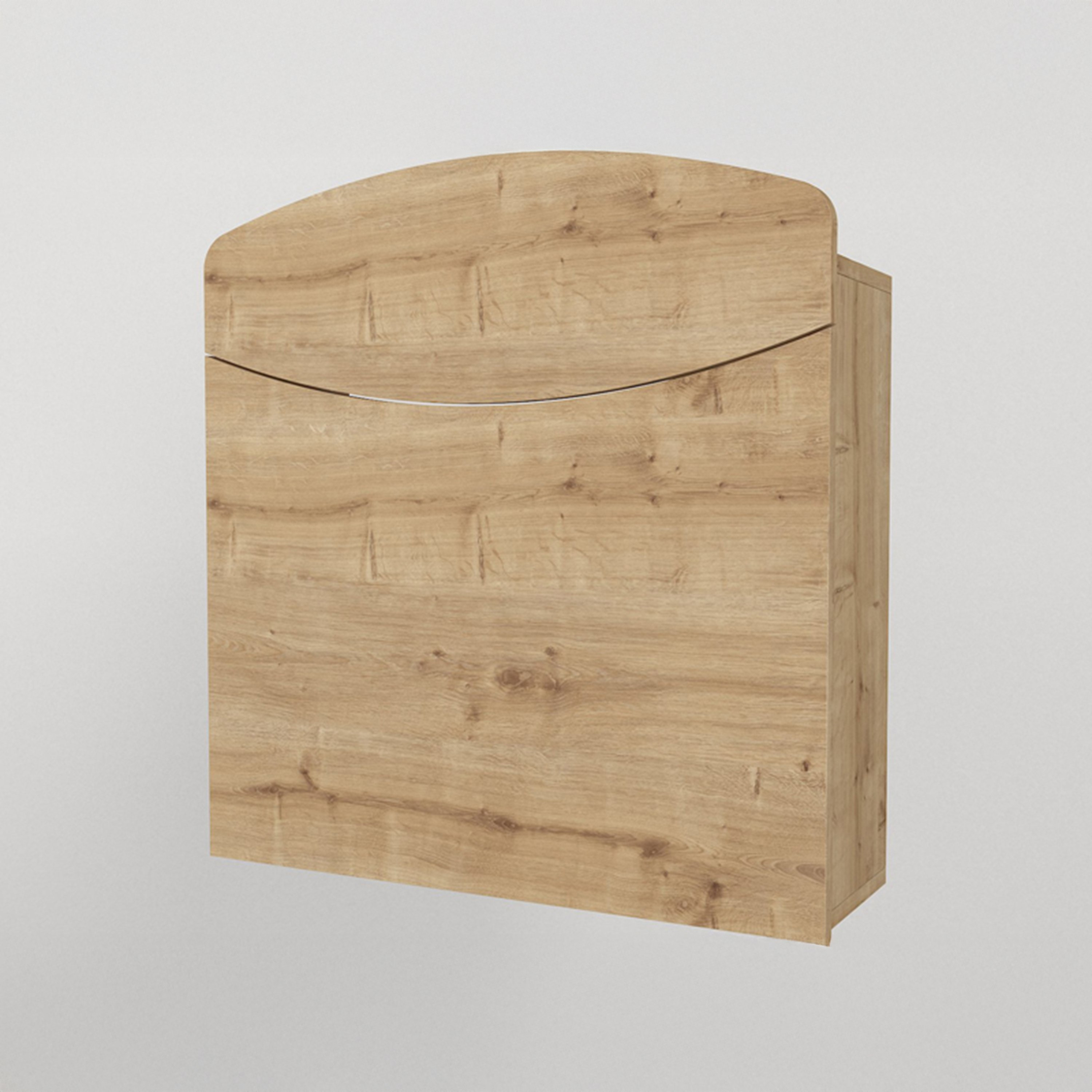 Modulix Kiosk Curve Wall Mounted Laptop Desk-hbxfurniture-office-desks-image-6