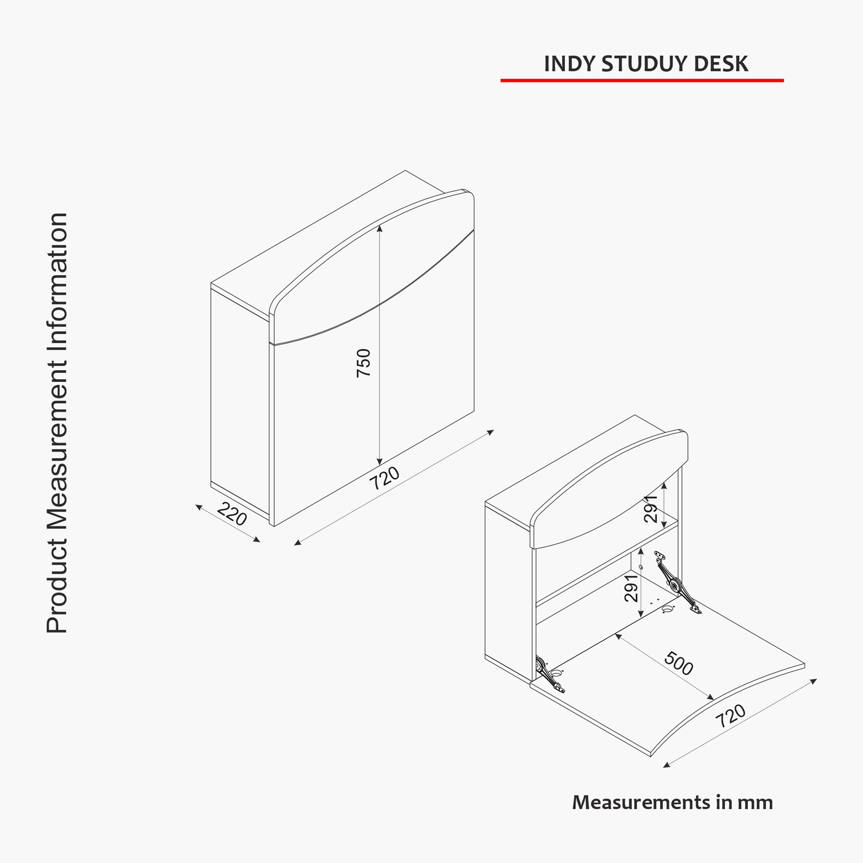 Modulix Kiosk Curve Wall Mounted Laptop Desk-hbxfurniture-office-desks-image-7