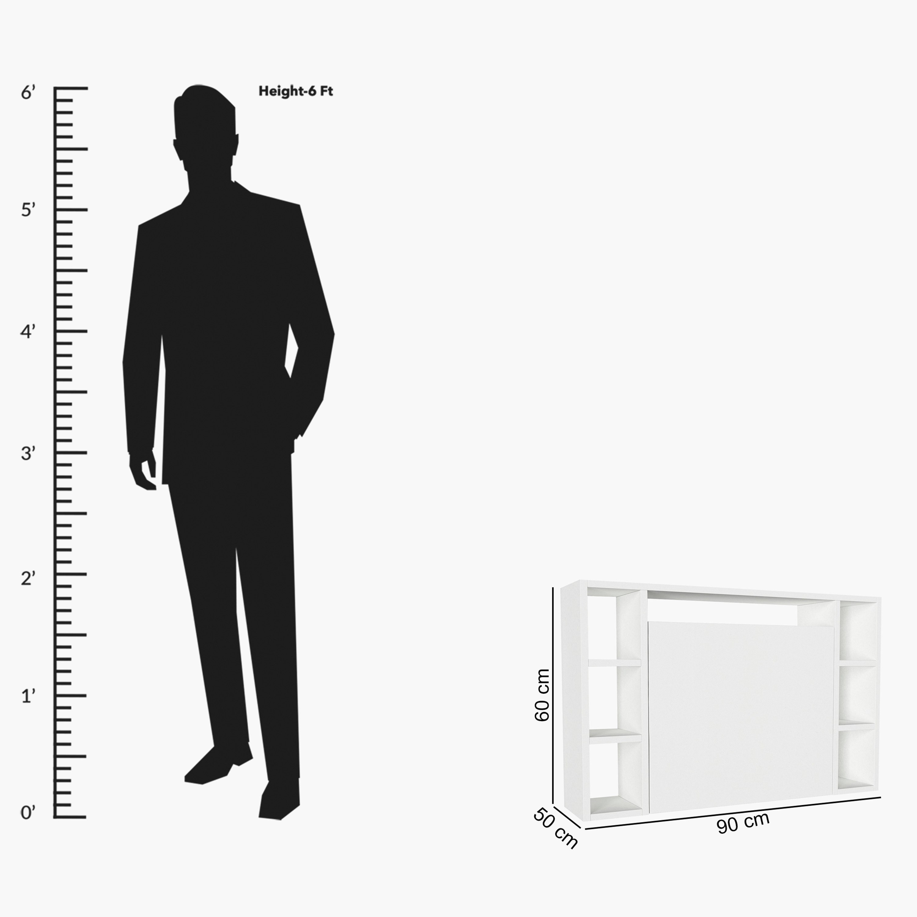 Modulix Kiosk Shelf Wall Mounted Study Desk-hbxfurniture-office-desks-image-11