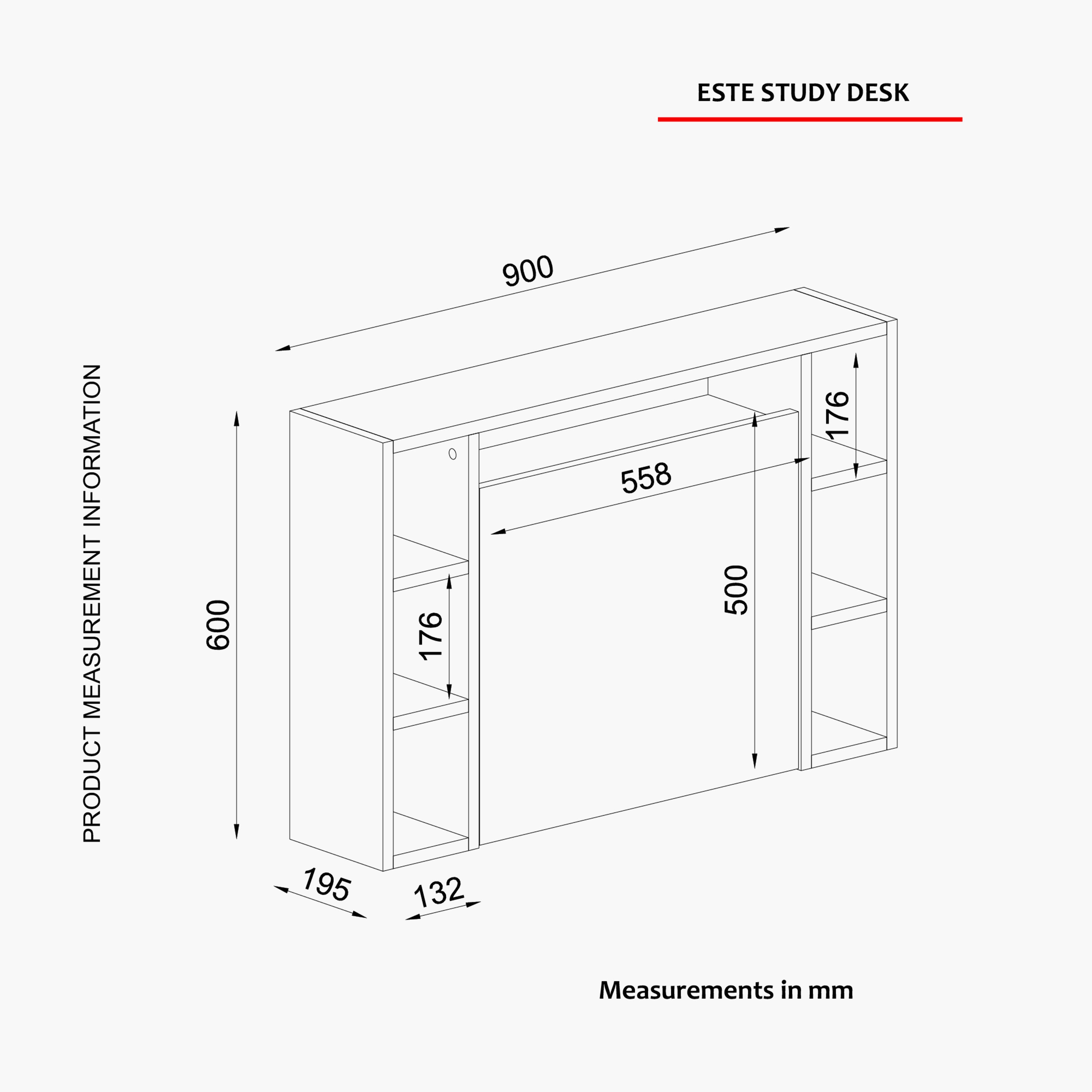 مكتب دراسة برف يُثبت على الحائط من مودوليكس كيوسك-hbxfurniture-office-desks-image-7