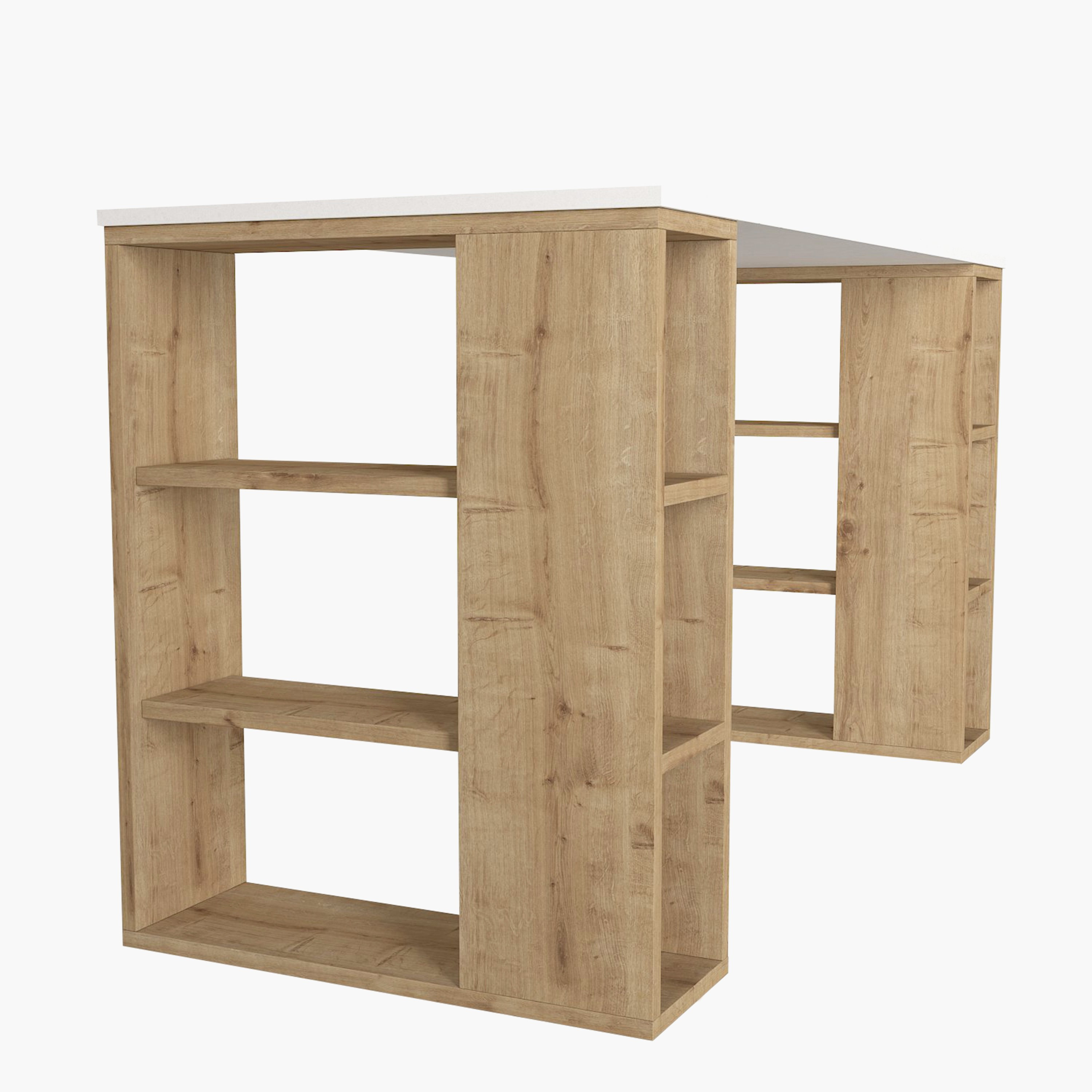 مكتب دراسة مع خزانة كتب من مودوليكس ليوناردو-hbxfurniture-office-desks-image-6