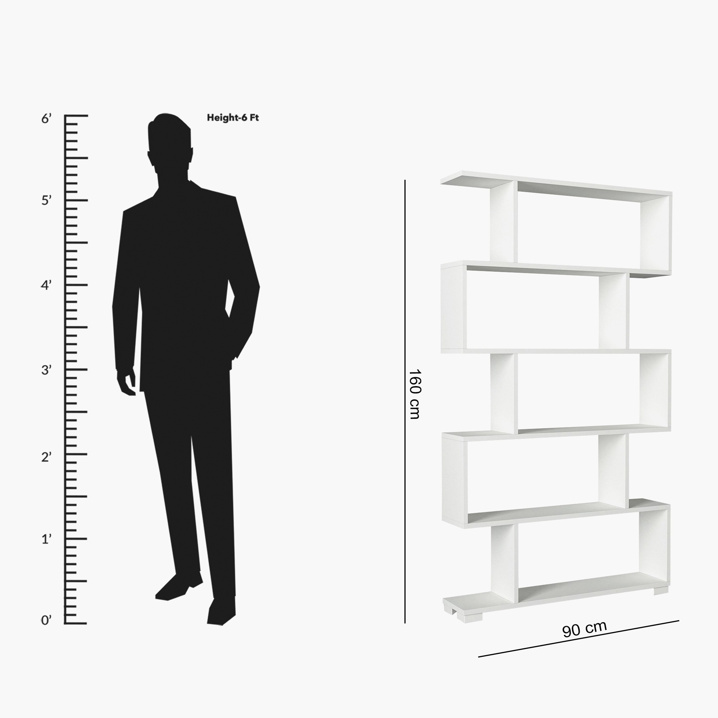 خزانة كتب بتصميم متعرج من مودوليكس بلوك-hbxfurniture-office-bookcases-image-7