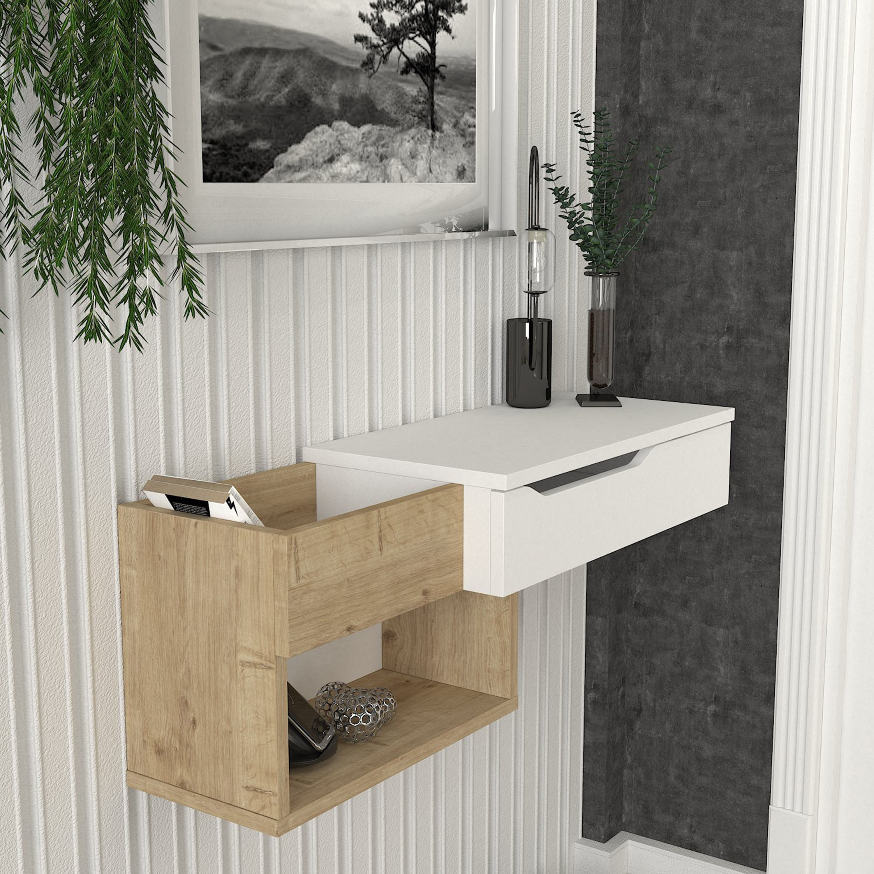 تسريحة تُثبت على الحائط من مودوليكس بانتوس-hbxfurniture-bedroom-dressersandmirrors-image-4