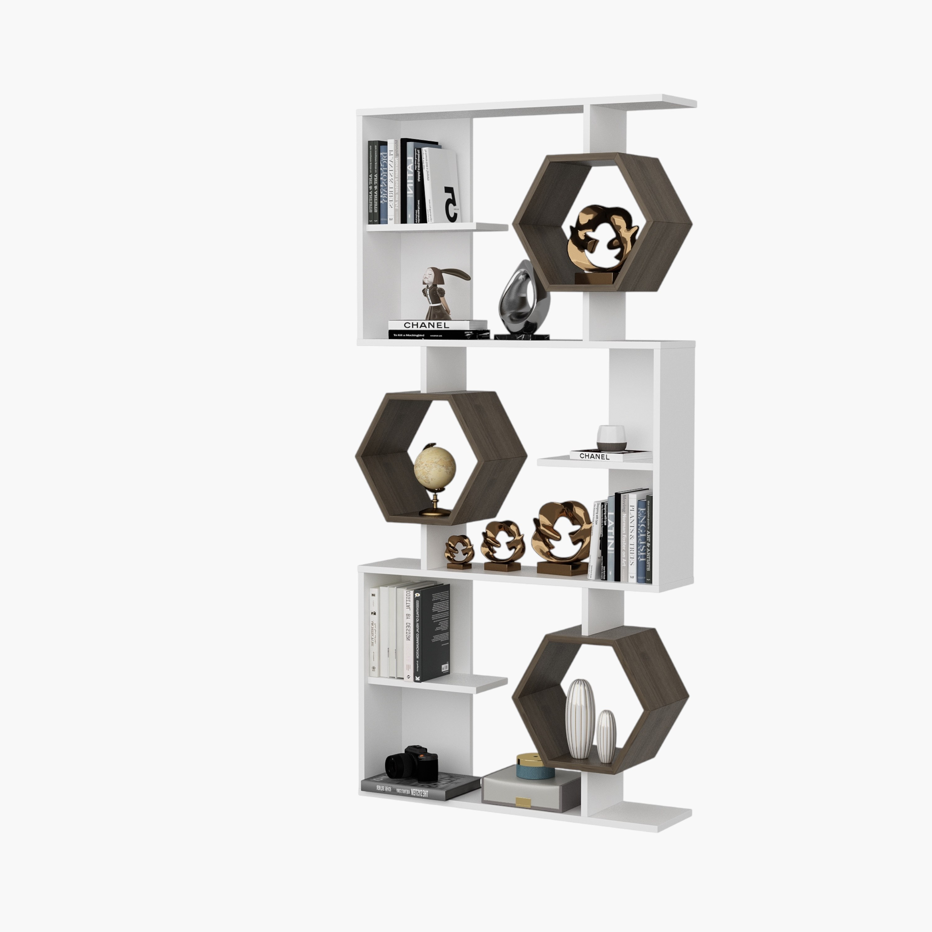 وحدة عرض خزانة كتب من مودوليكس ألفا-hbxfurniture-office-bookcases-image-4