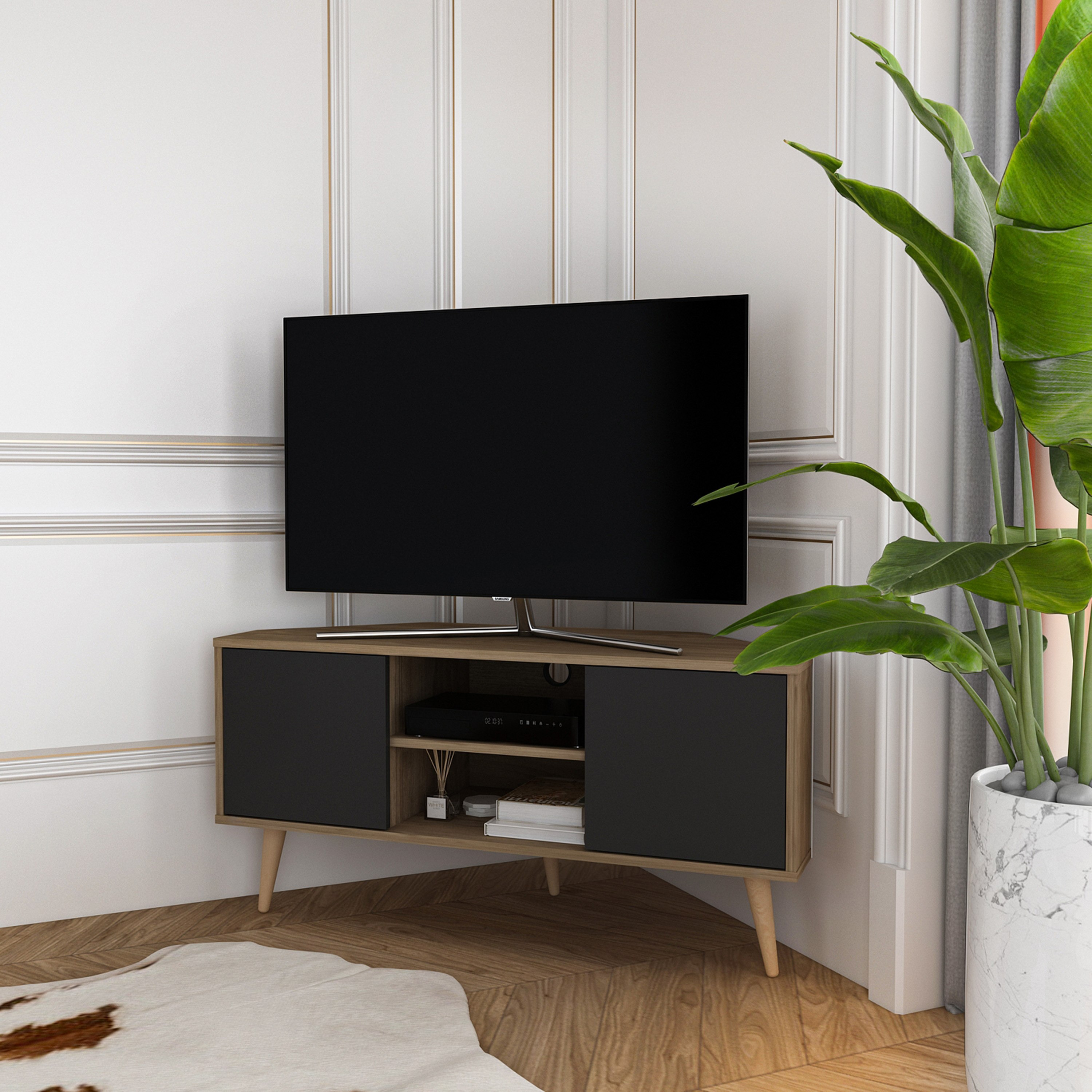Modulix Ashby Corner TV Unit for TVs upto 32 inches-hbxlivingroom-mediaunitsandstorage-tvunits-image-3