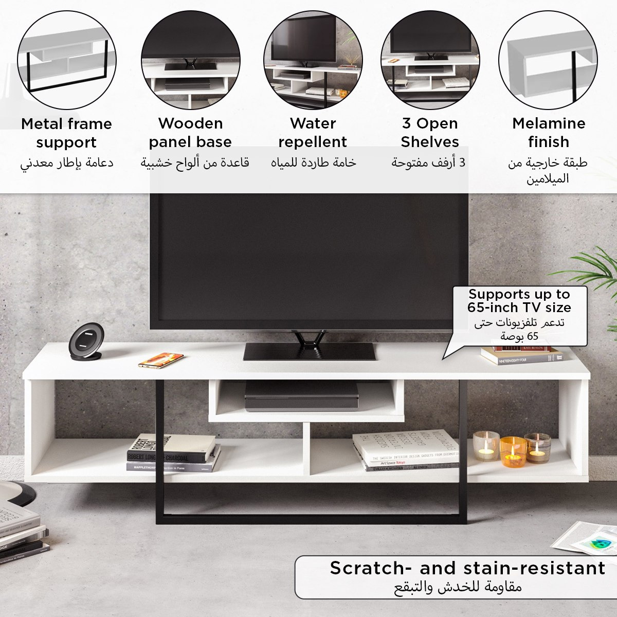 Modulix Dale 1.5 Metre Large TV Unit for TVs up to 65 inches-hbxlivingroom-mediaunitsandstorage-tvunits-image-6