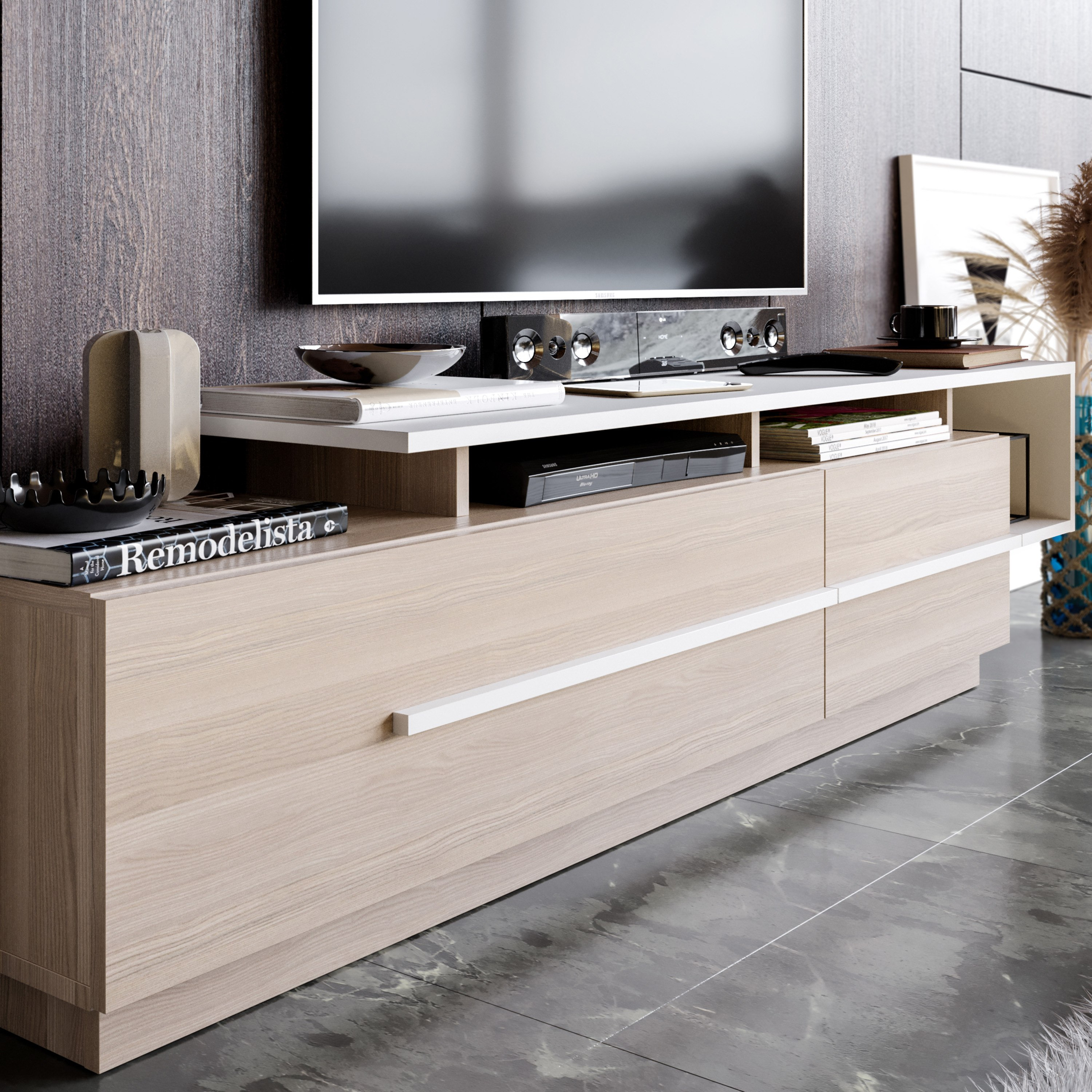 Modulix Ohio TV Unit for TVs upto 75 inches-hbxlivingroom-mediaunitsandstorage-tvunits-image-3