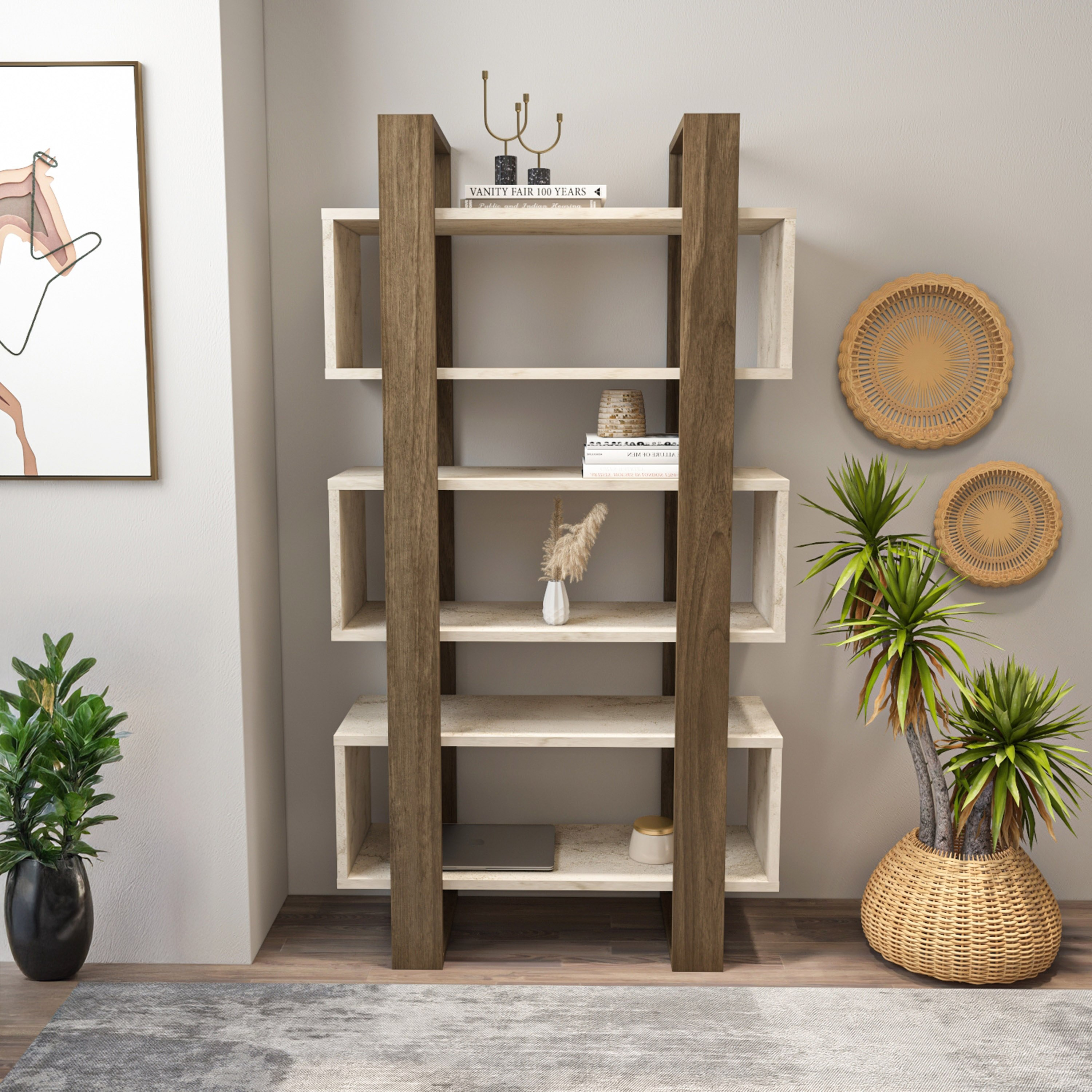 وحدة عرض خزانة كتب من مودوليكس أوبس-hbxfurniture-office-bookcases-image-1