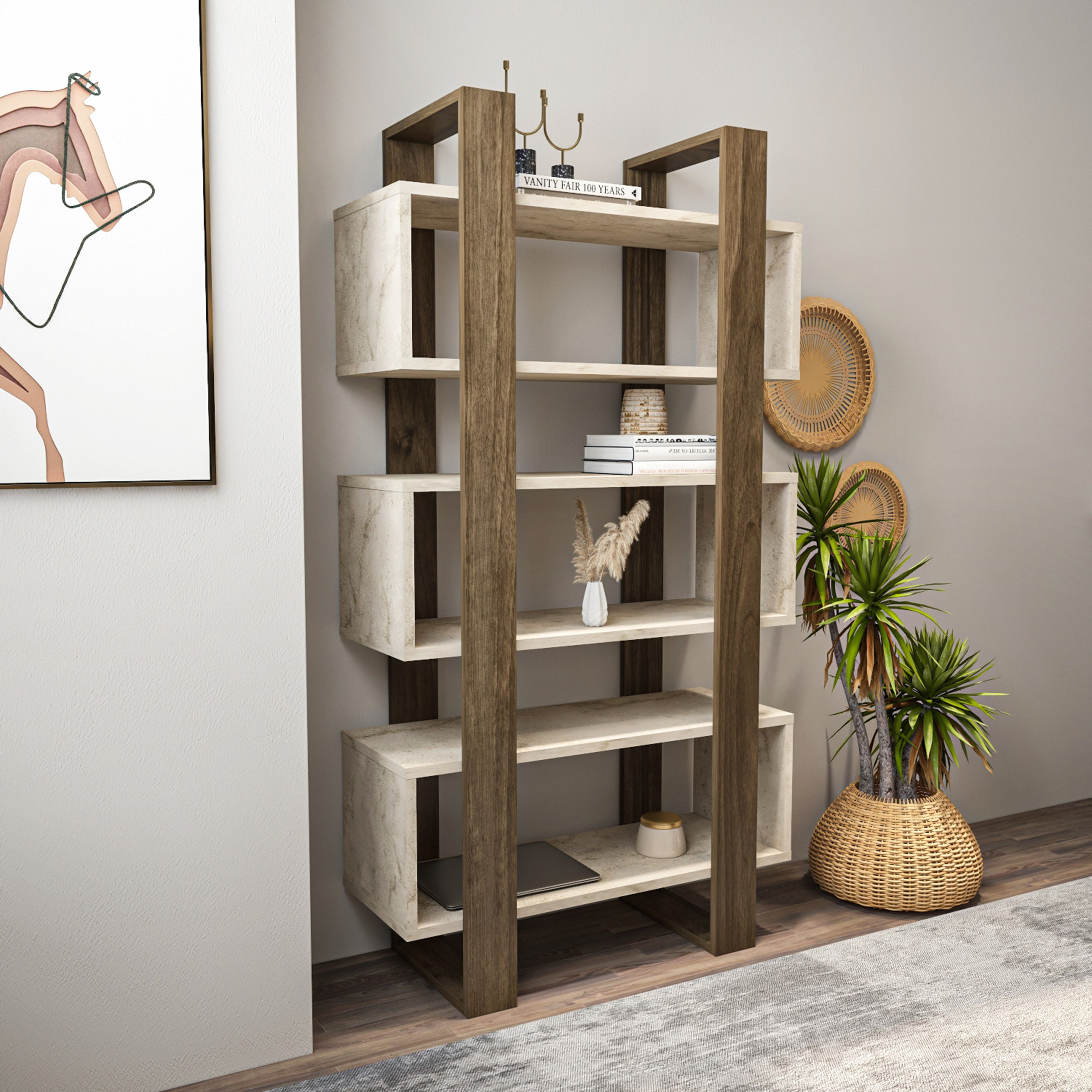 وحدة عرض خزانة كتب من مودوليكس أوبس-hbxfurniture-office-bookcases-image-2