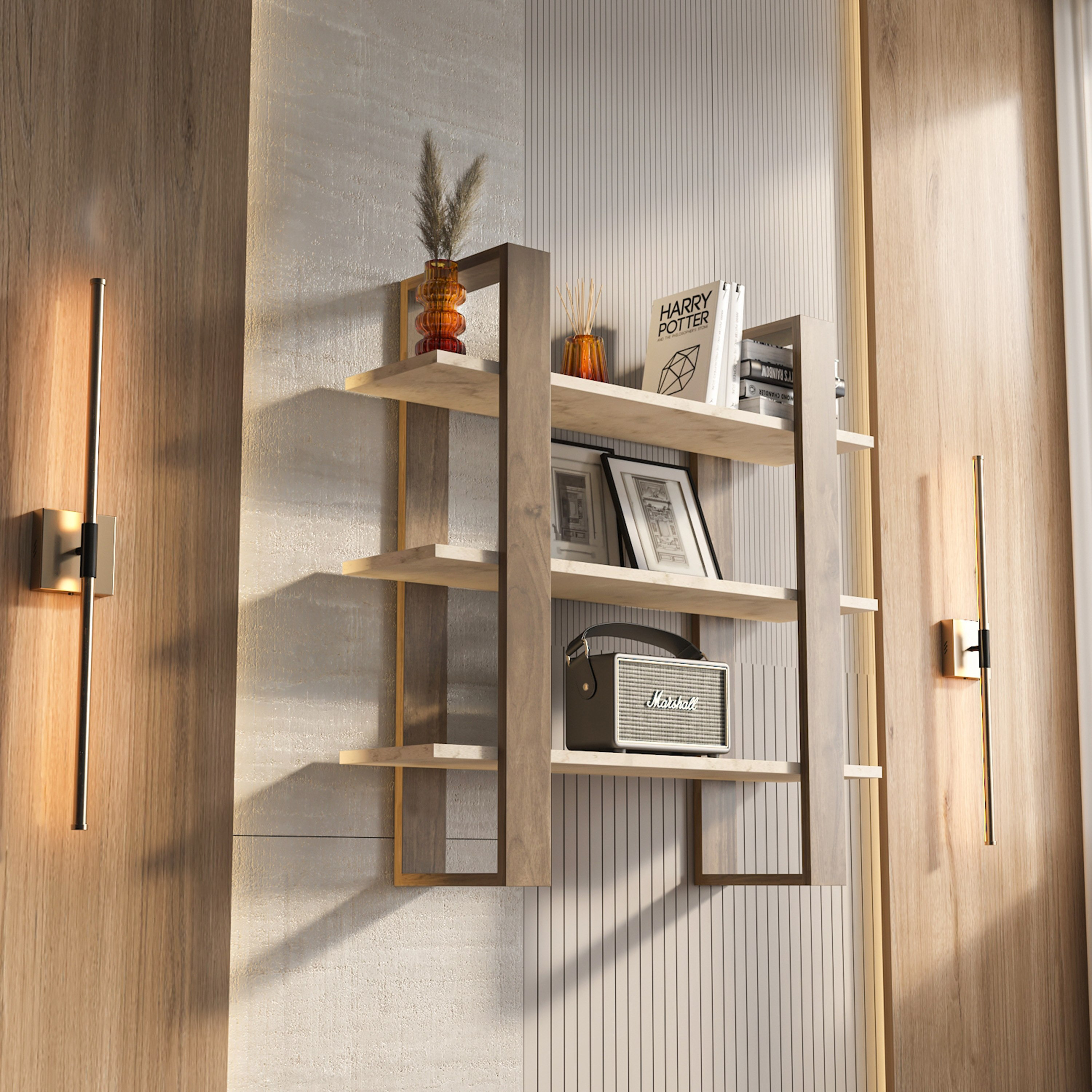 رف حائط 3 مستويات من مودوليكس أوبس-hbxfurniture-mediaunitsandstorage-wallshelves-image-3