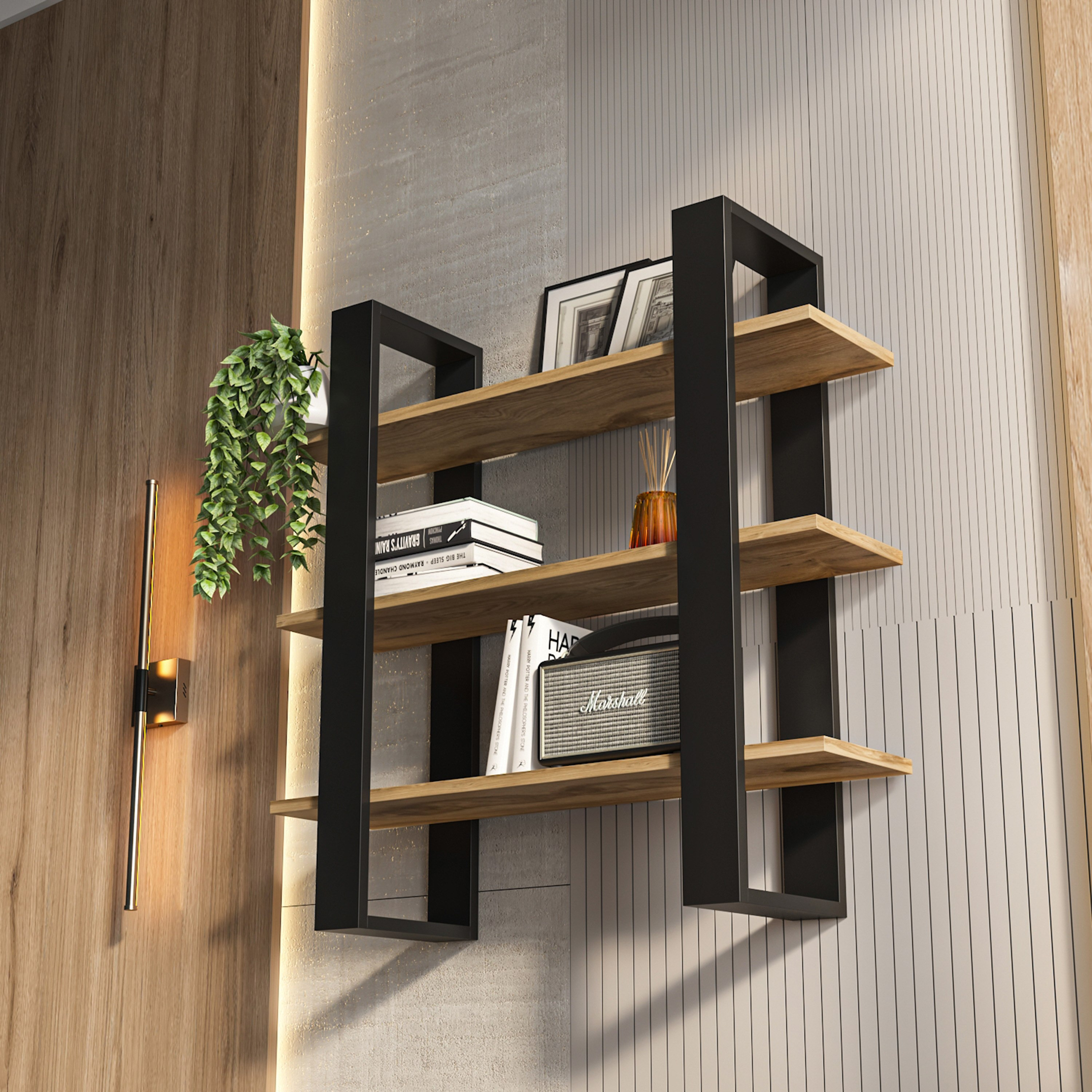 رف حائط 3 مستويات من مودوليكس أوبس-hbxfurniture-mediaunitsandstorage-wallshelves-image-2
