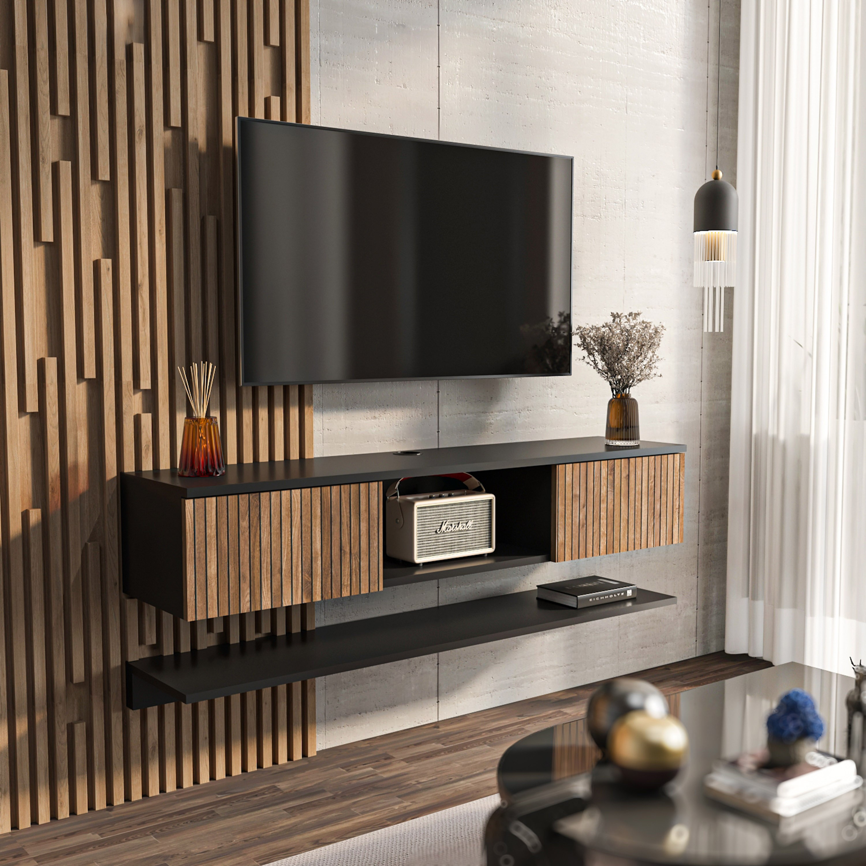 وحدة تلفزيون حتى 60 بوصة مع رف حائط من مودوليكس فادي-hbxlivingroom-mediaunitsandstorage-tvunits-image-3