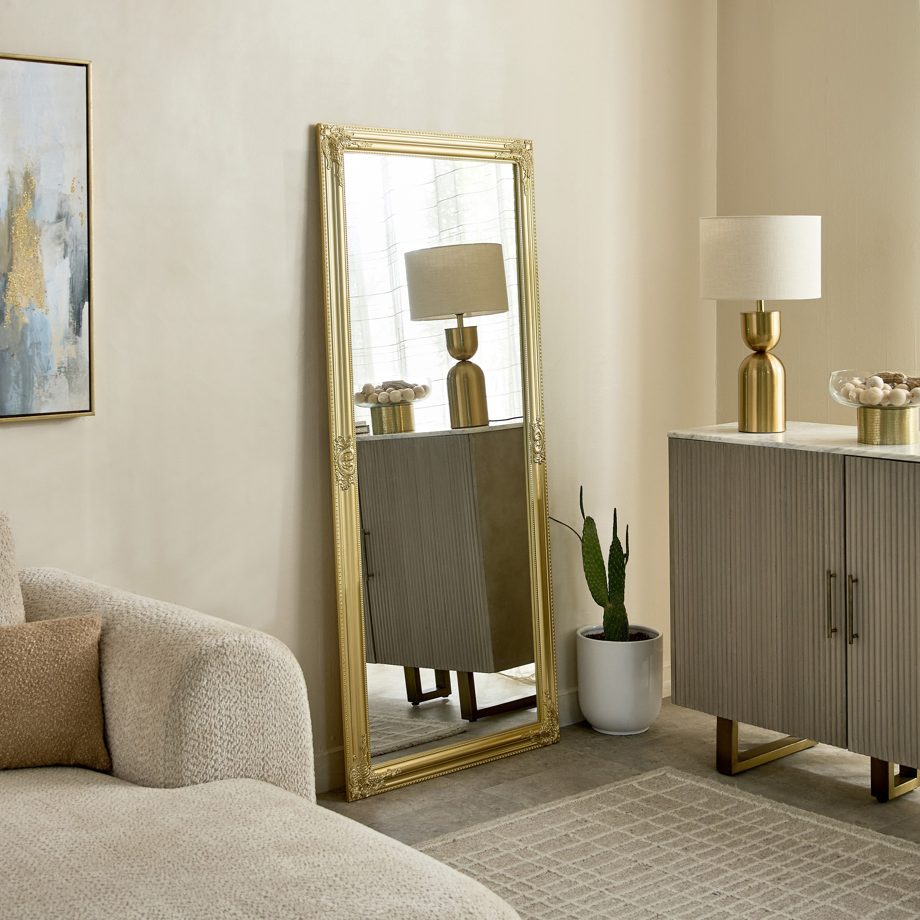مرآة أرضية بإطار خشب داميانو من ريدا - 72x162 سم-hbxhomeware-hbxdecorandfurnishings-image-4
