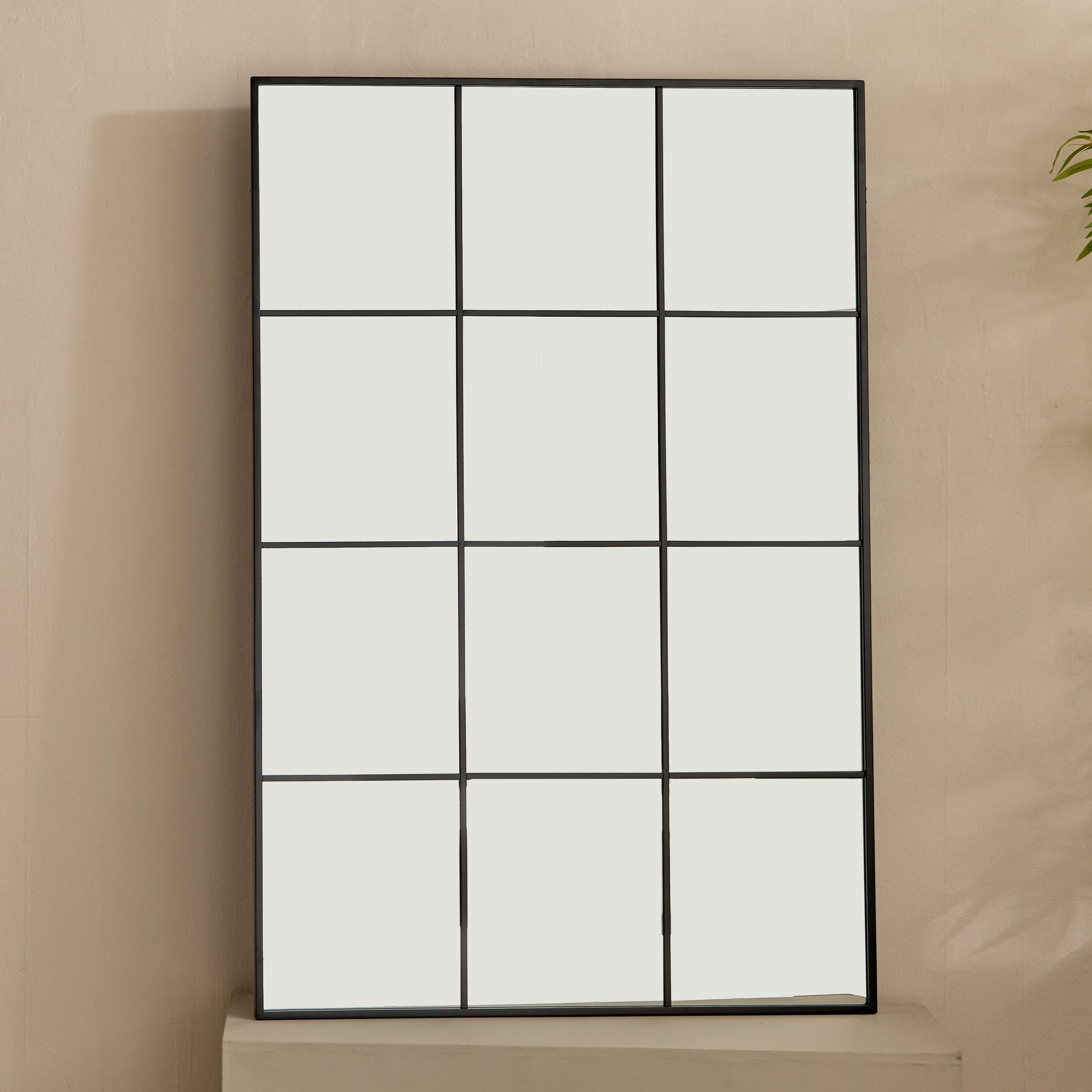 مرآة حجم كبير معدن بتصميم نافذة داميانو من ريدا - 80x120 سم-PROMO_HB_AE_B1G1_250925-image-2