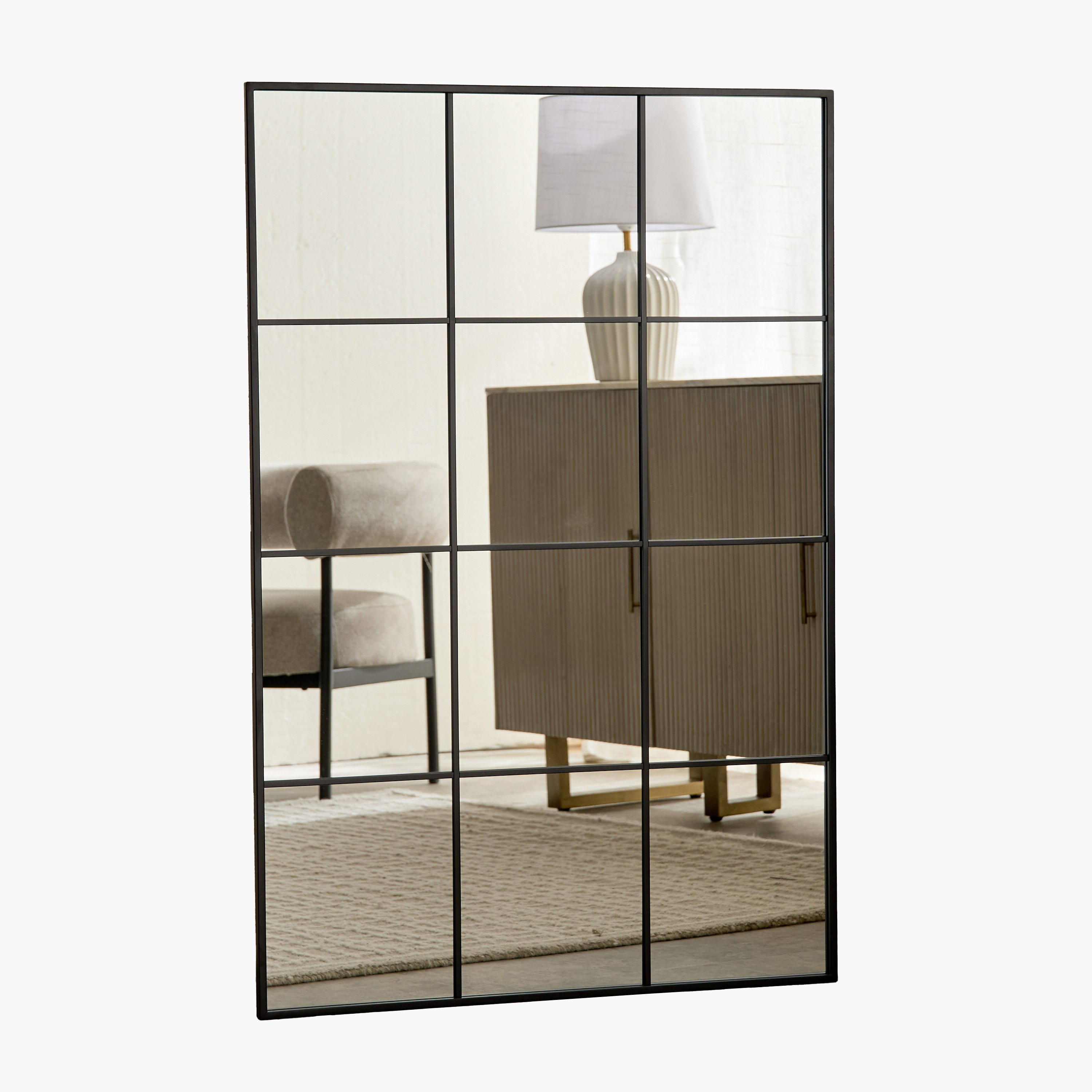 مرآة حجم كبير معدن بتصميم نافذة داميانو من ريدا - 80x120 سم-PROMO_HB_AE_B1G1_250925-image-5