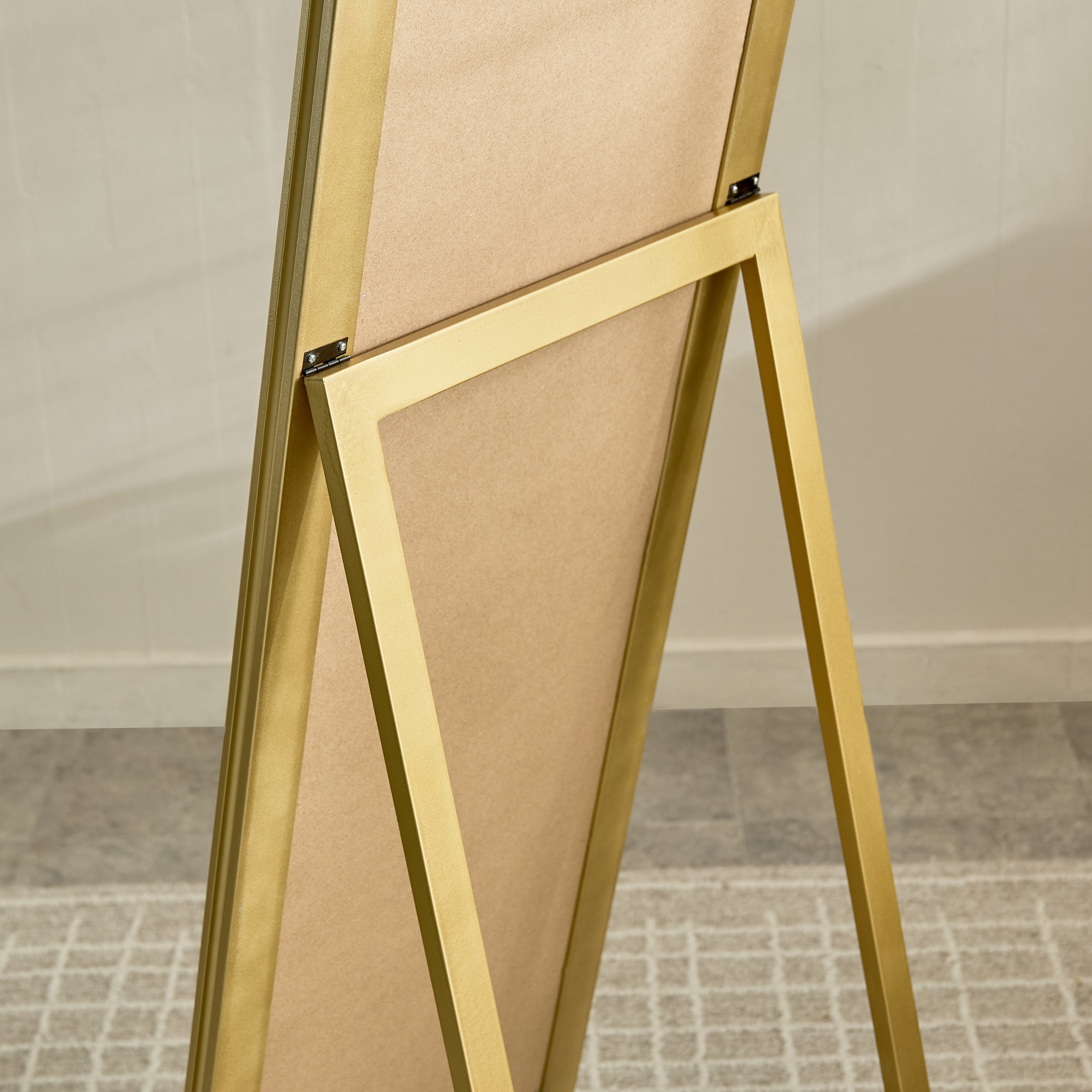 Reda Damiano Wooden Frame Floor Mirror with Resin Head and Stand - 45x170 cm-PROMO_HB_AE_B1G1_250925-image-4