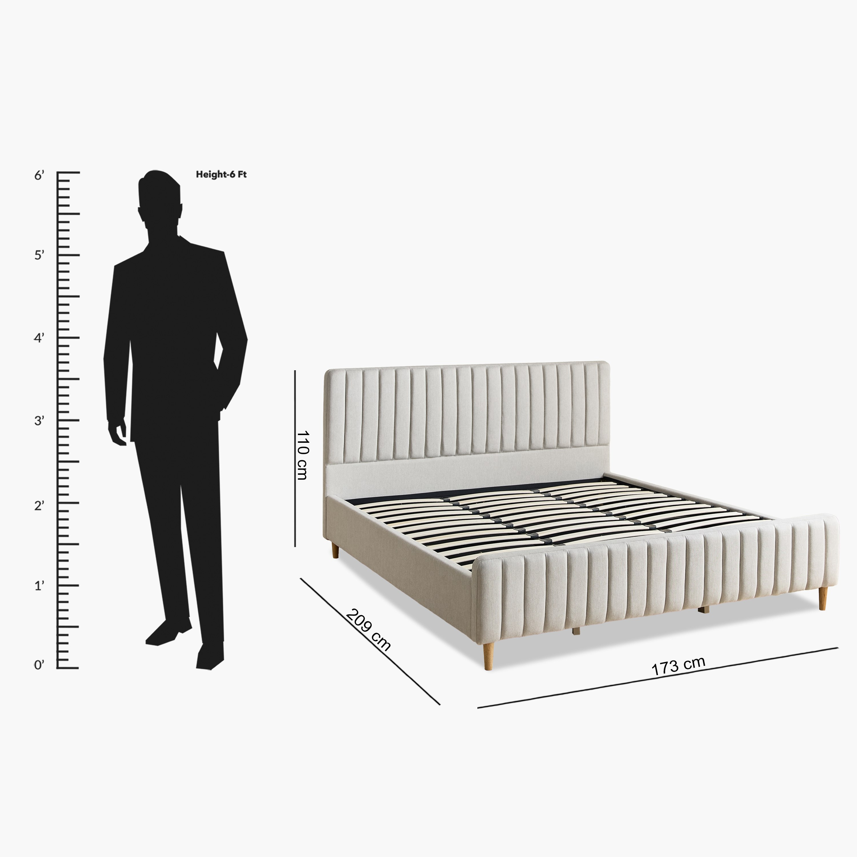 سرير كوين منجد بمساحة تخزين هيدروليك لينيا من أرتيسان - 160x200 سم-hbxbedroom-bedsandbedsets-beds-queen-image-11
