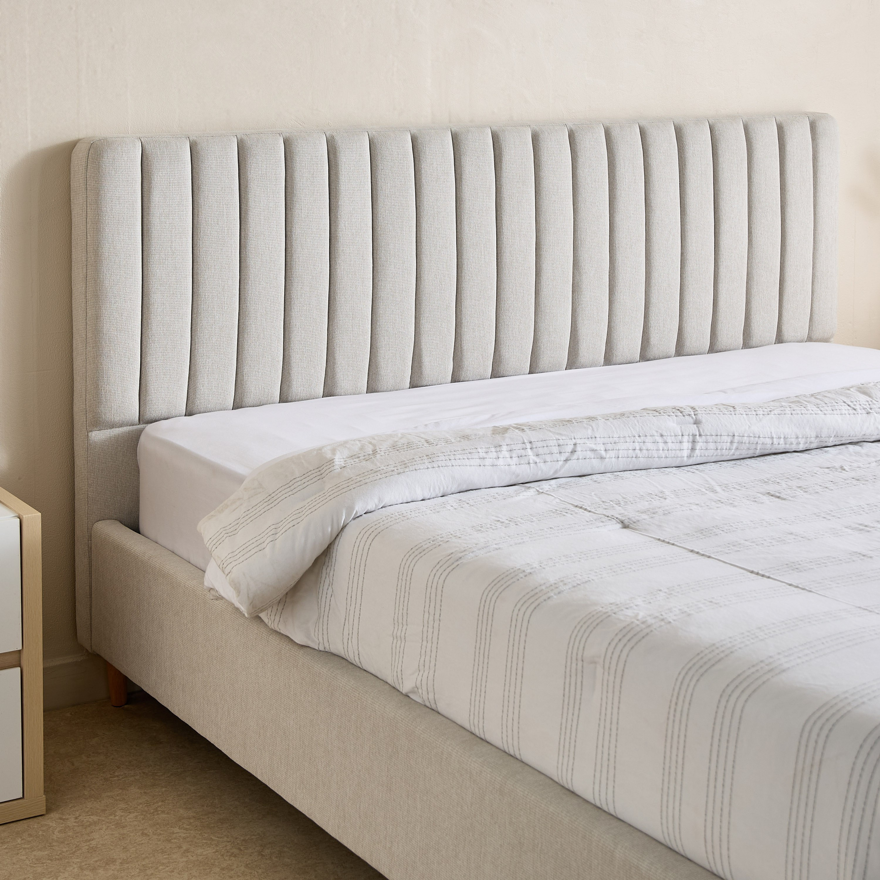 سرير كوين منجد بمساحة تخزين هيدروليك لينيا من أرتيسان - 160x200 سم-hbxbedroom-bedsandbedsets-beds-queen-image-3