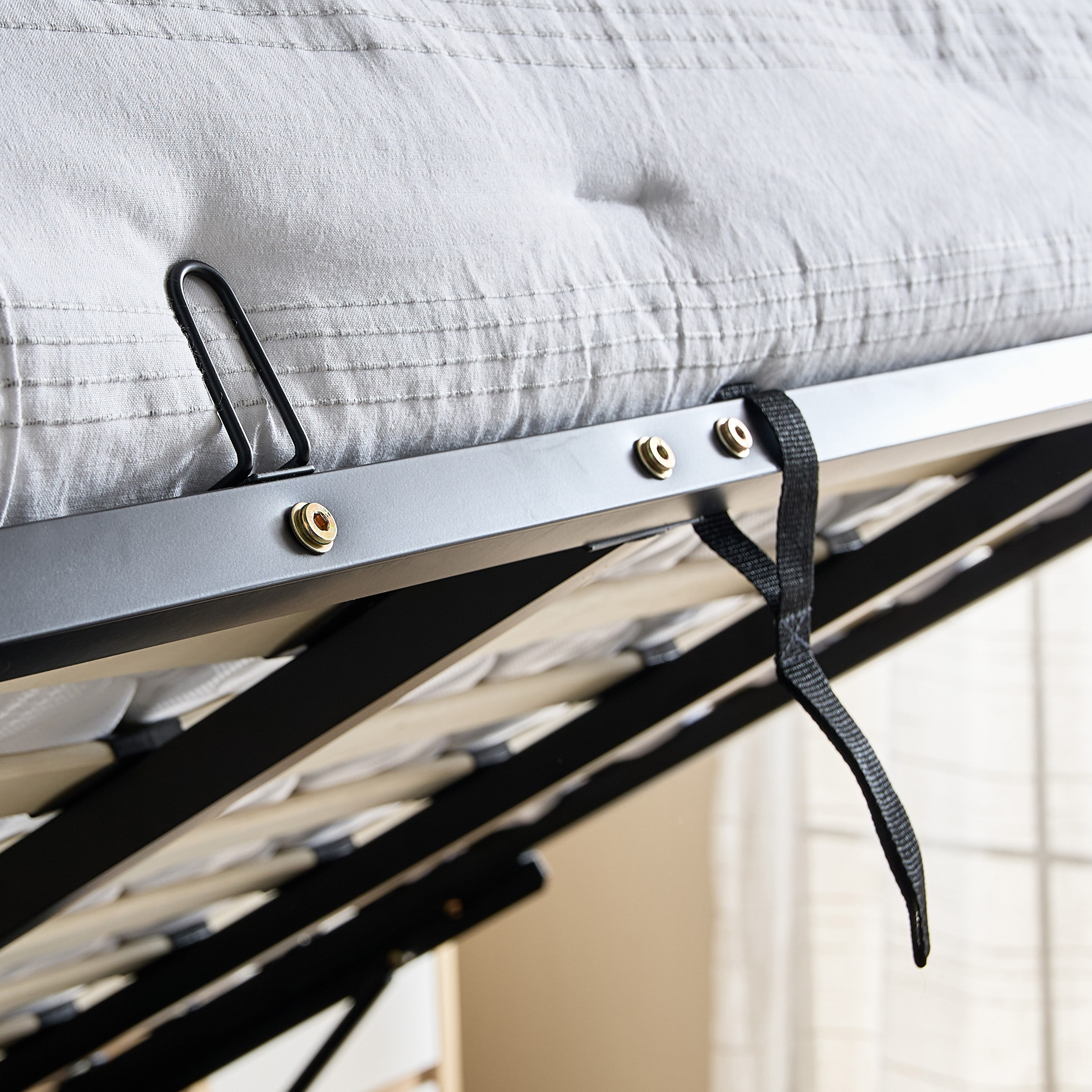 Artisan Linea Upholstered Hydraulic Storage Bed - 180x200 cm-hbxfurniture-bedsandbedsets-beds-king-image-6
