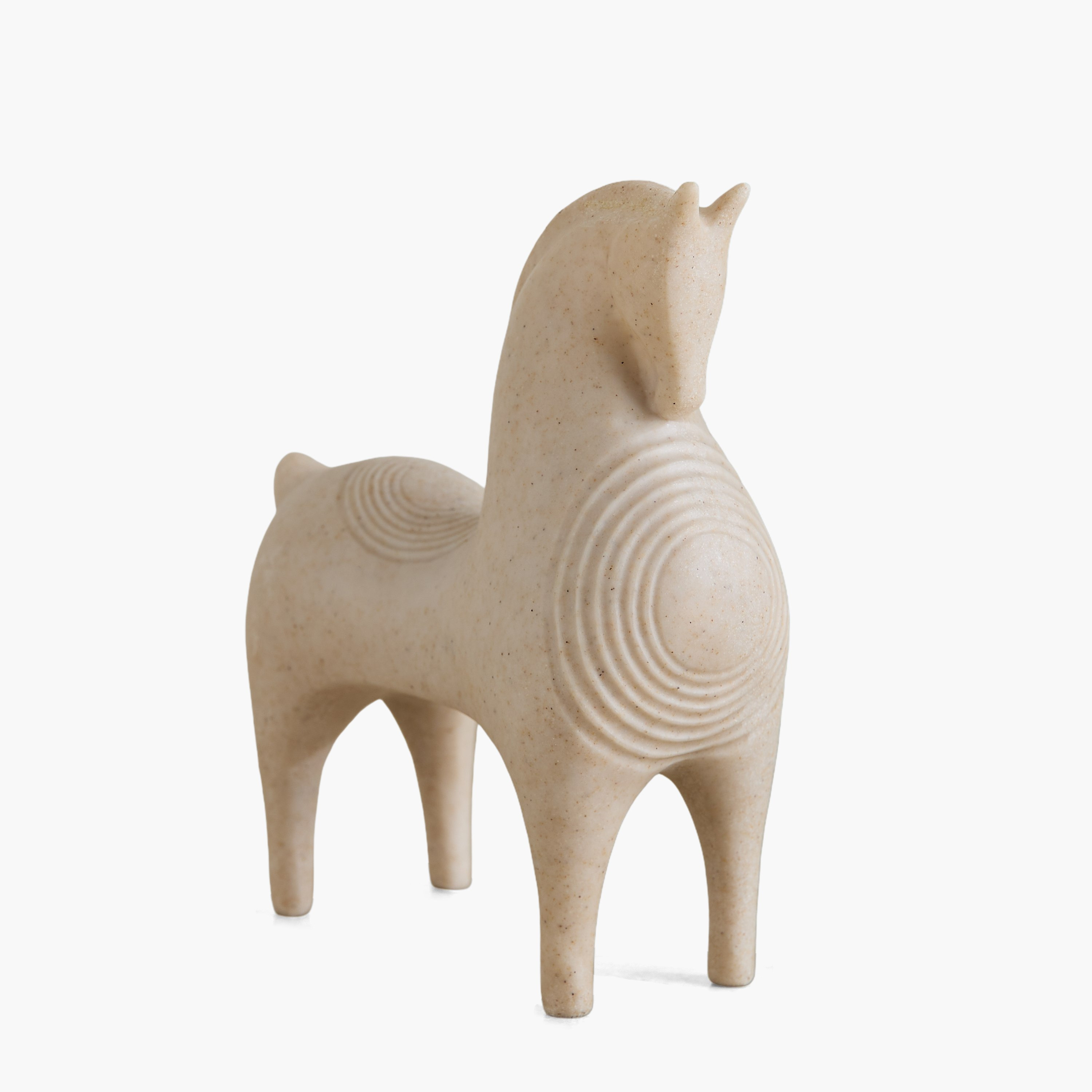 Whyton Luxe Polyresin Horse Accent - 17x8x19 cm-hbxhomeware-homedecor-figurinesandornaments-image-5