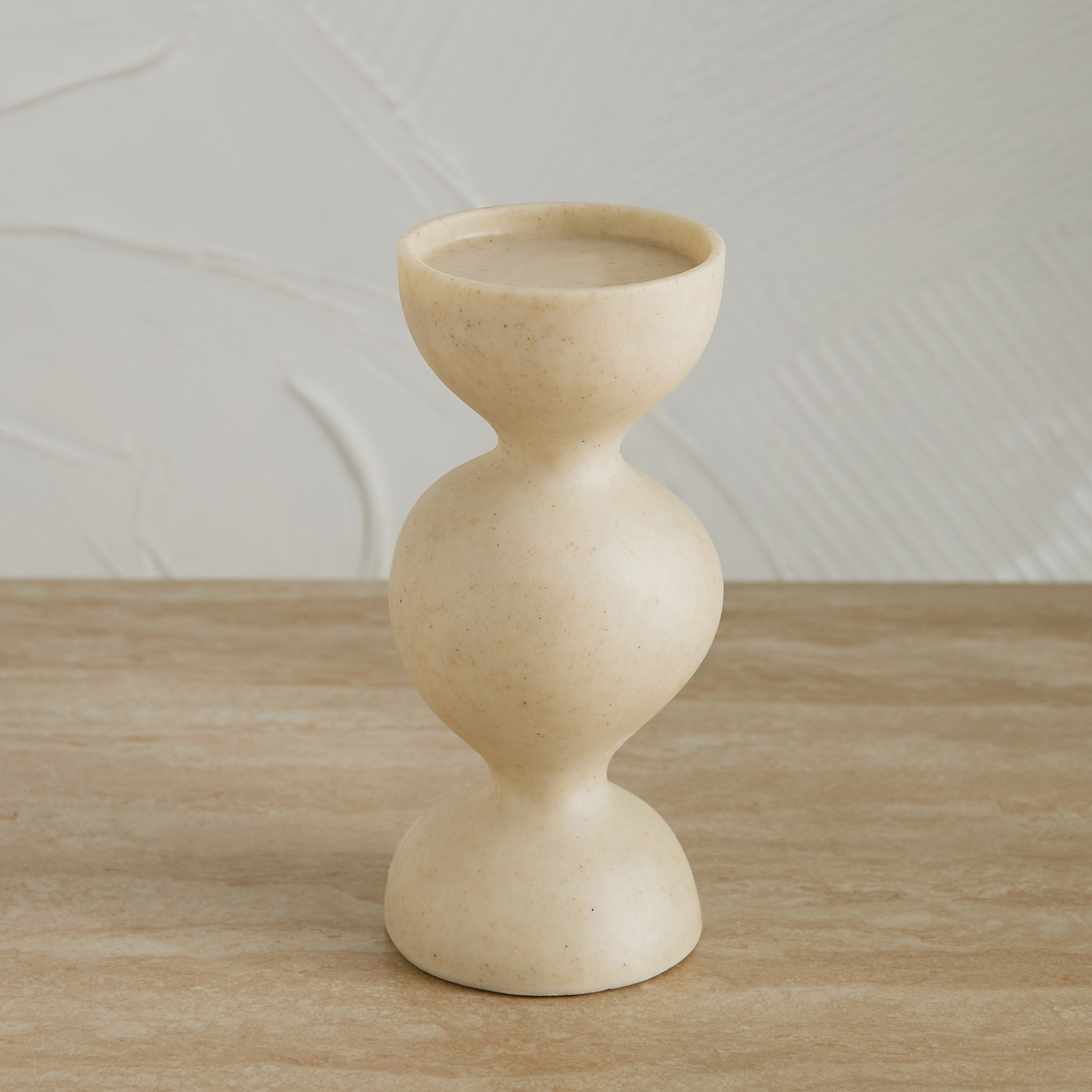 حامل شموع بوليريسين - وايتون لوكس - 12x20 سم-hbxlivingroom-decorandaccessories-candleholders-image-2