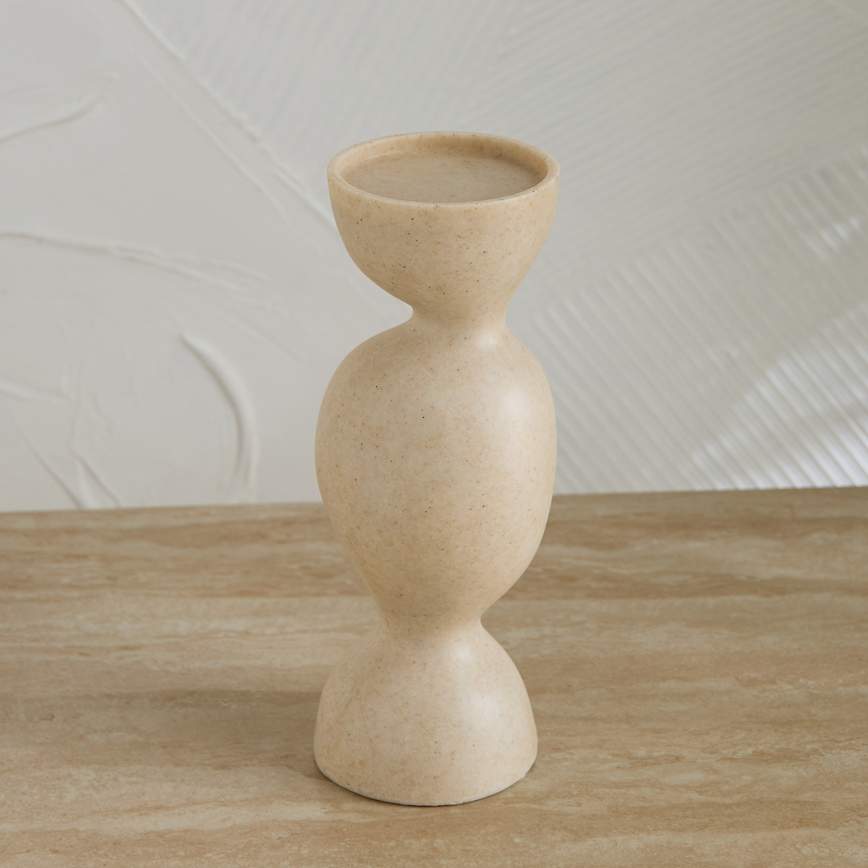 Whyton Luxe Polyresin Candleholder - 12x25 cm-hbxlivingroom-decorandaccessories-candleholders-image-2