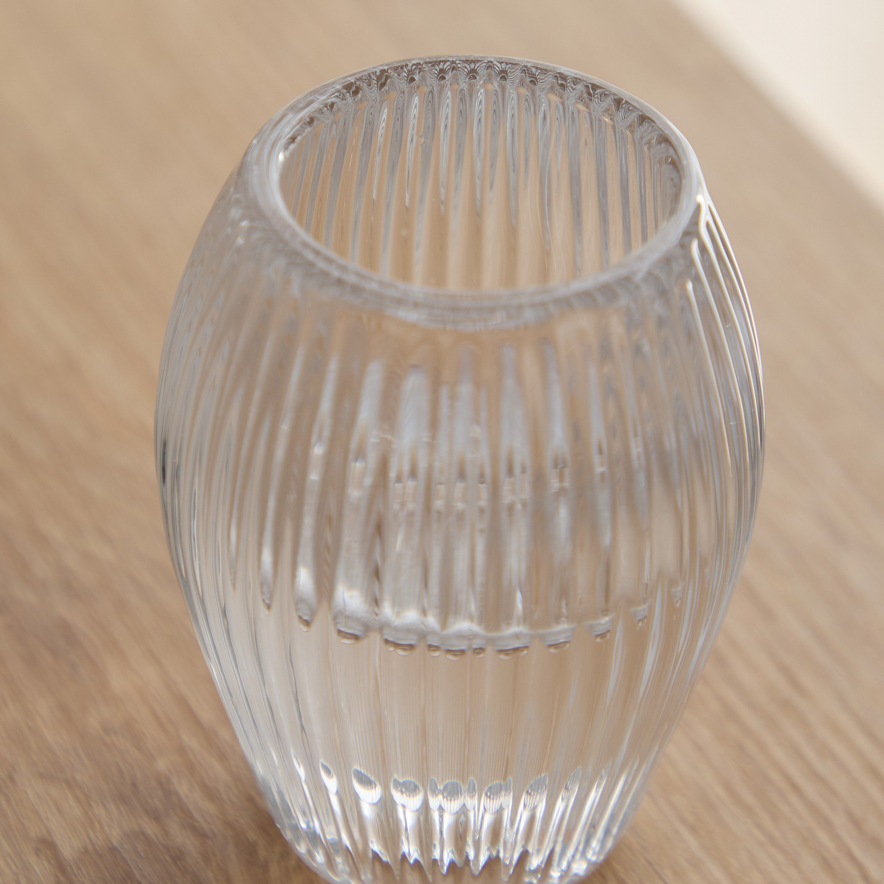 Tamara Heavy Glass Crystalline Candleholder - 7x9 cm-hbxlivingroom-decorandaccessories-candleholders-image-3