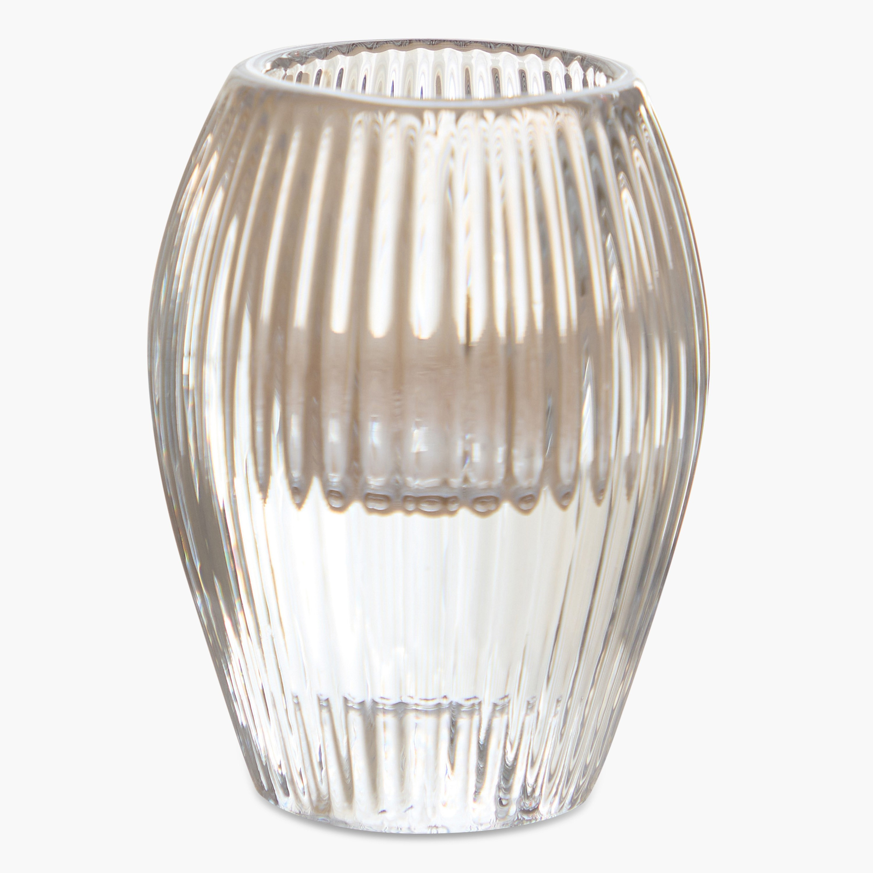Tamara Heavy Glass Crystalline Candleholder - 7x9 cm-hbxlivingroom-decorandaccessories-candleholders-image-5