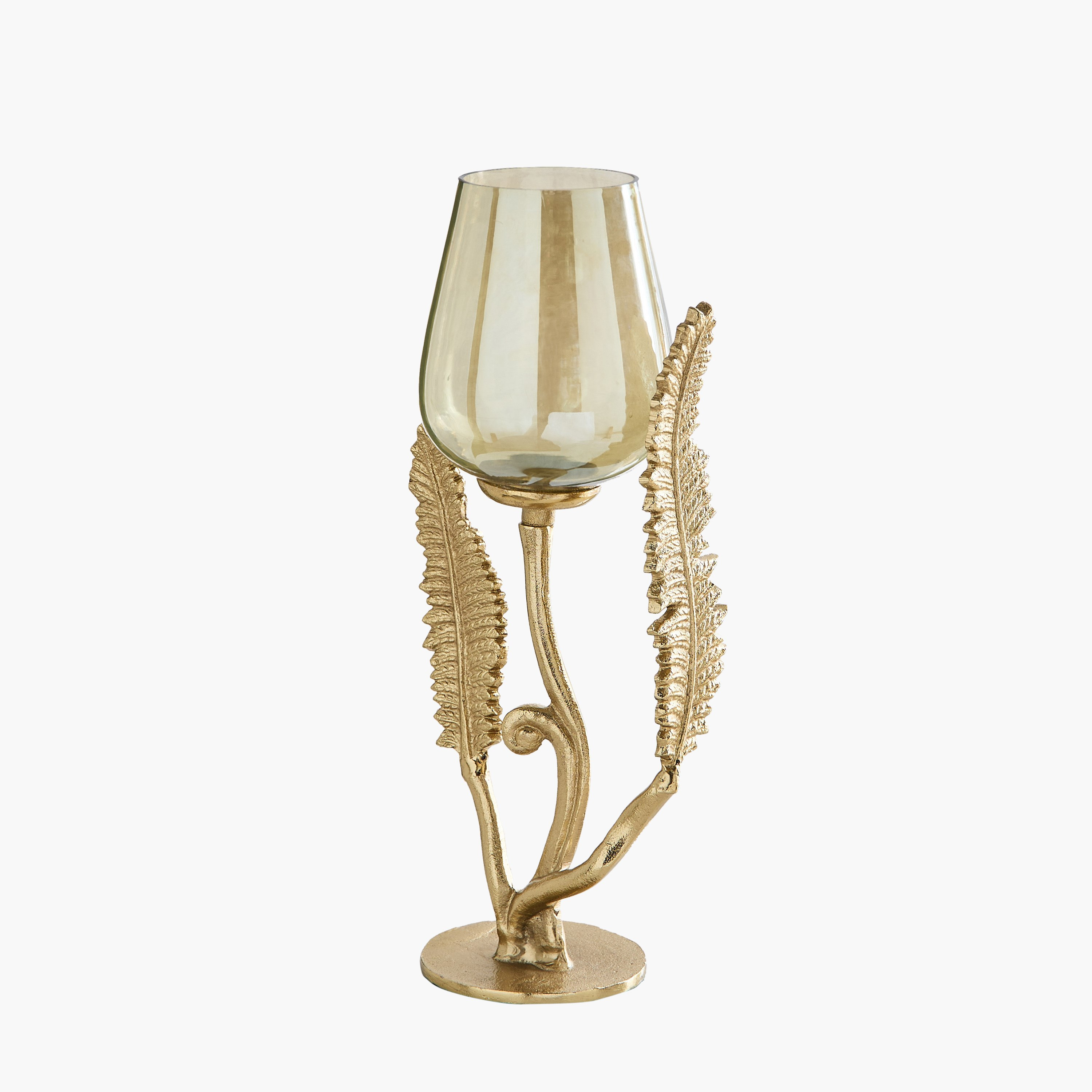 حامل شموع خيوط سرخس ألمونيوم من إيتيرنيتي بلوم - 12×12×37.5 سم-hbxlivingroom-decorandaccessories-candleholders-image-5