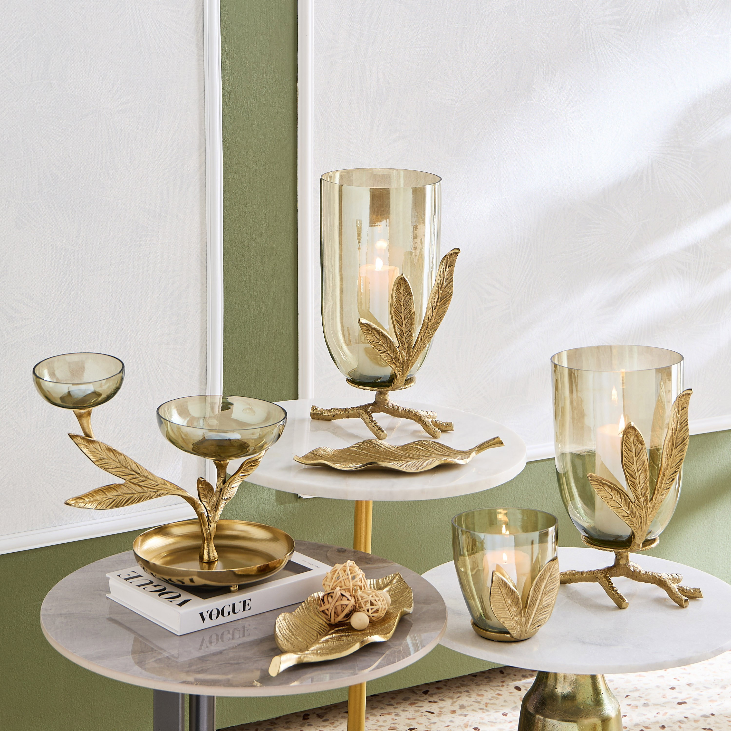 حامل شموع فوتيف ألمنيوم وزجاج من إيتيرنيتي بلوم - 14.5x14x15 سم-hbxlivingroom-decorandaccessories-candleholders-image-4