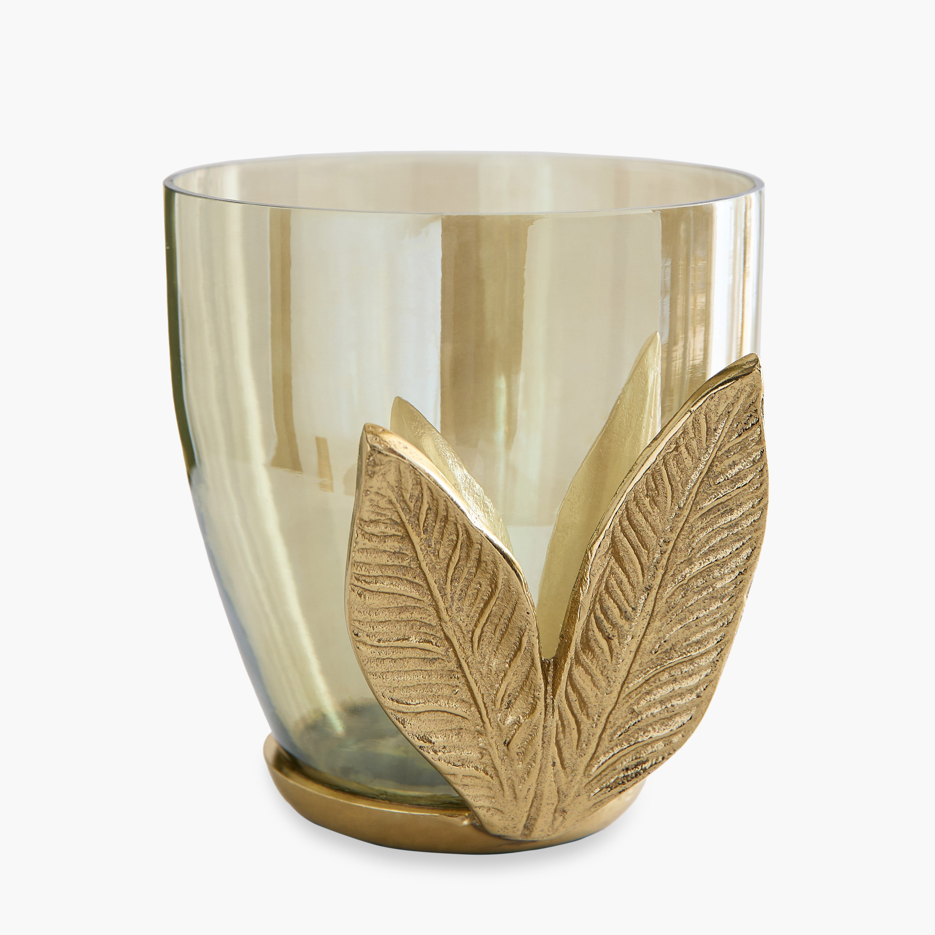 حامل شموع فوتيف ألمنيوم وزجاج من إيتيرنيتي بلوم - 14.5x14x15 سم-hbxlivingroom-decorandaccessories-candleholders-image-5