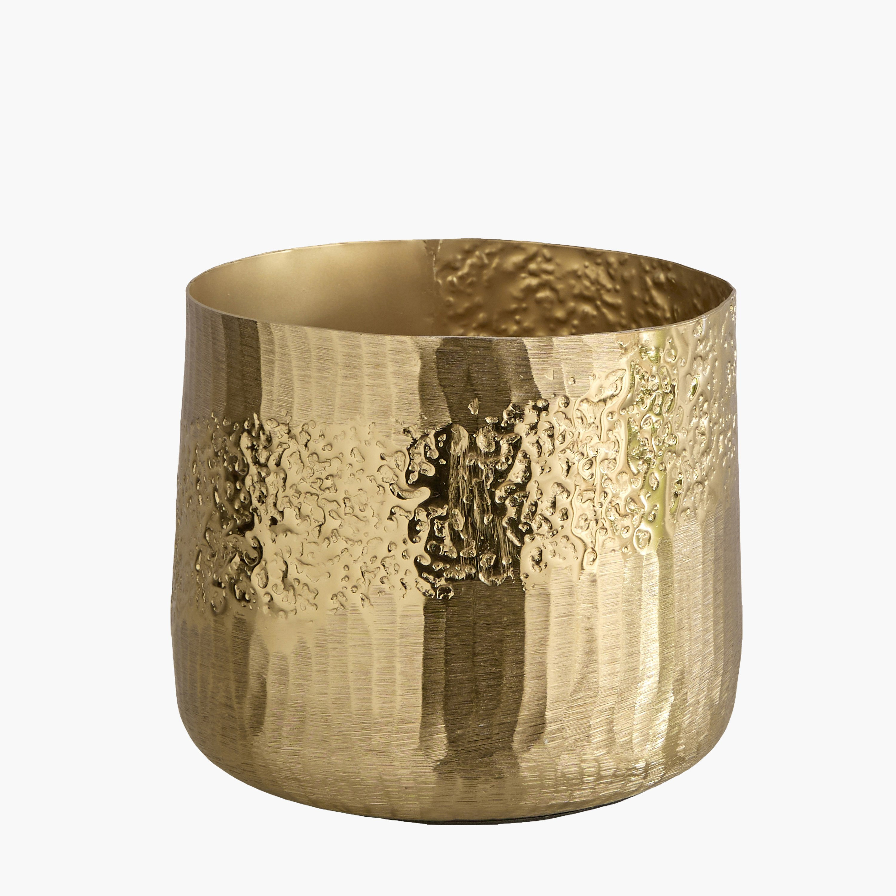 Melrose Litt Aluminium Textured Planter - 21x21x18 cm-PROMO_HB_AE_B1G1_250925-image-5