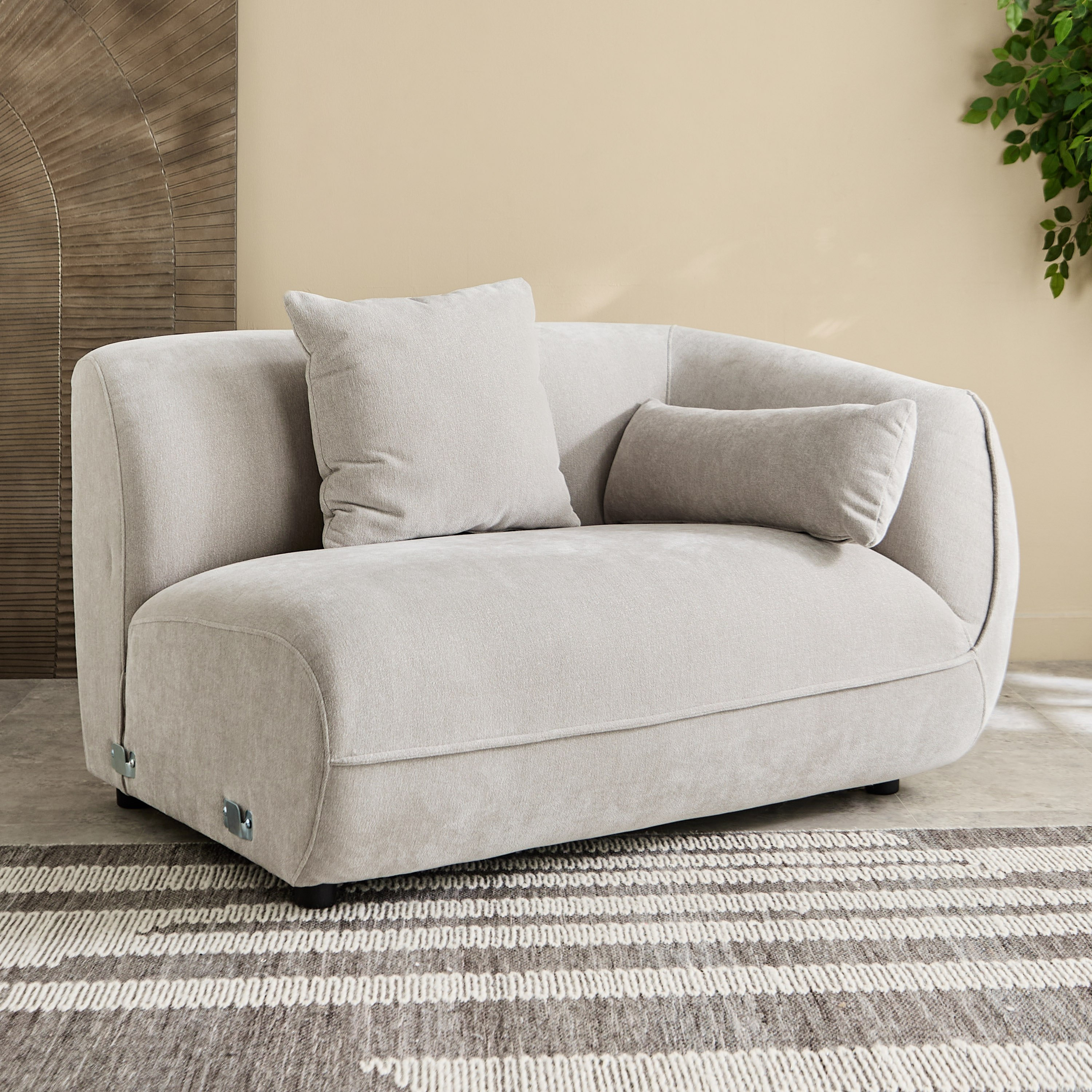 Grafton 7-Seater Fabric Left Corner Sofa with 8 Cushions and Wooden Tray Console-hbxlivingroom-sofasandarmchairs-cornersofas-image-11