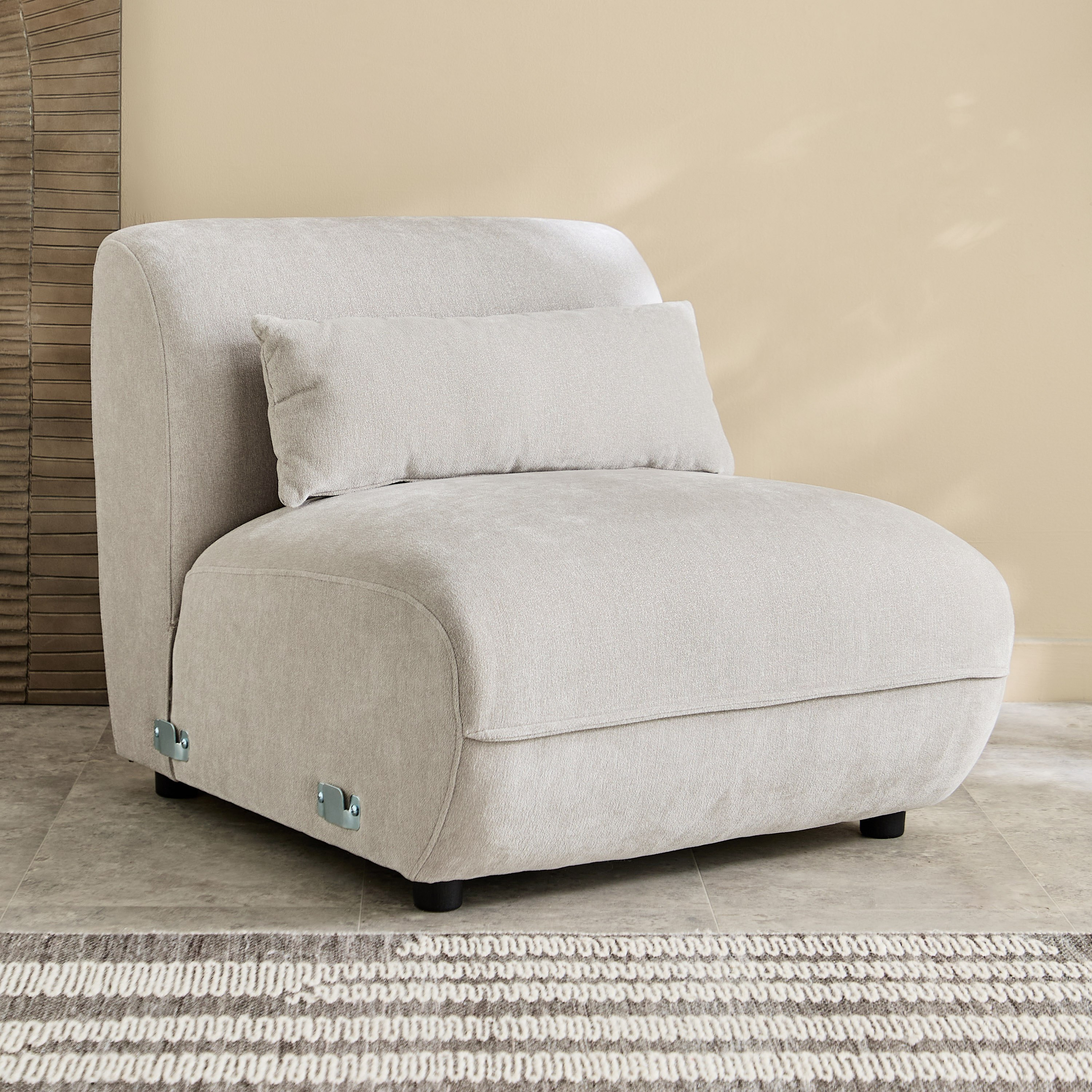 Grafton 7-Seater Fabric Left Corner Sofa with 8 Cushions and Wooden Tray Console-hbxlivingroom-sofasandarmchairs-cornersofas-image-5