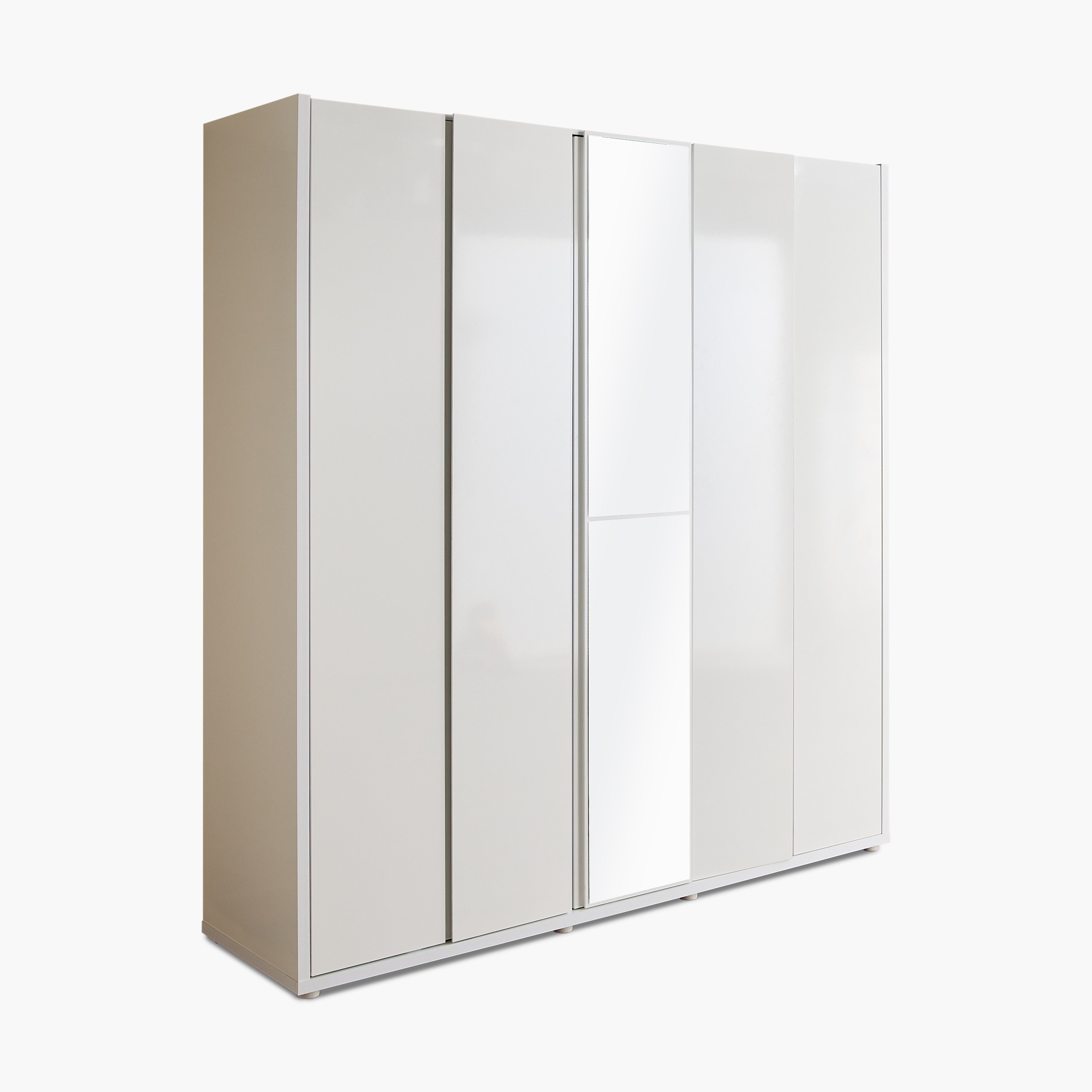 خزانة ملابس لامعة بـ5 أبواب ومرآة من أرتيسان-hbxfurniture-wardrobes-image-9