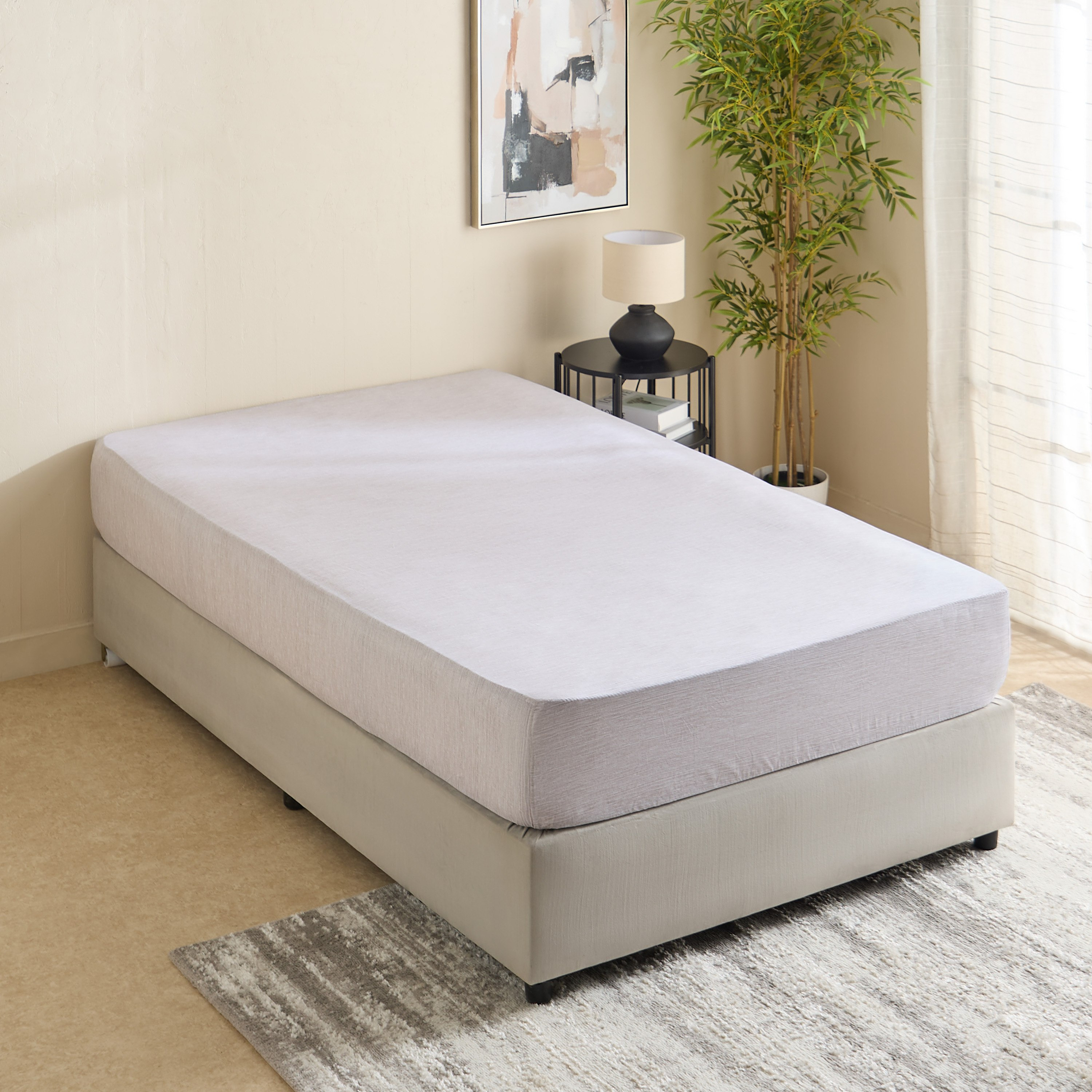 شرشف مطاطي توين قطن بطبعات من أورورا زابتا - 120x200+33 سم-hbxhomeware-hbxbedroom-image-2
