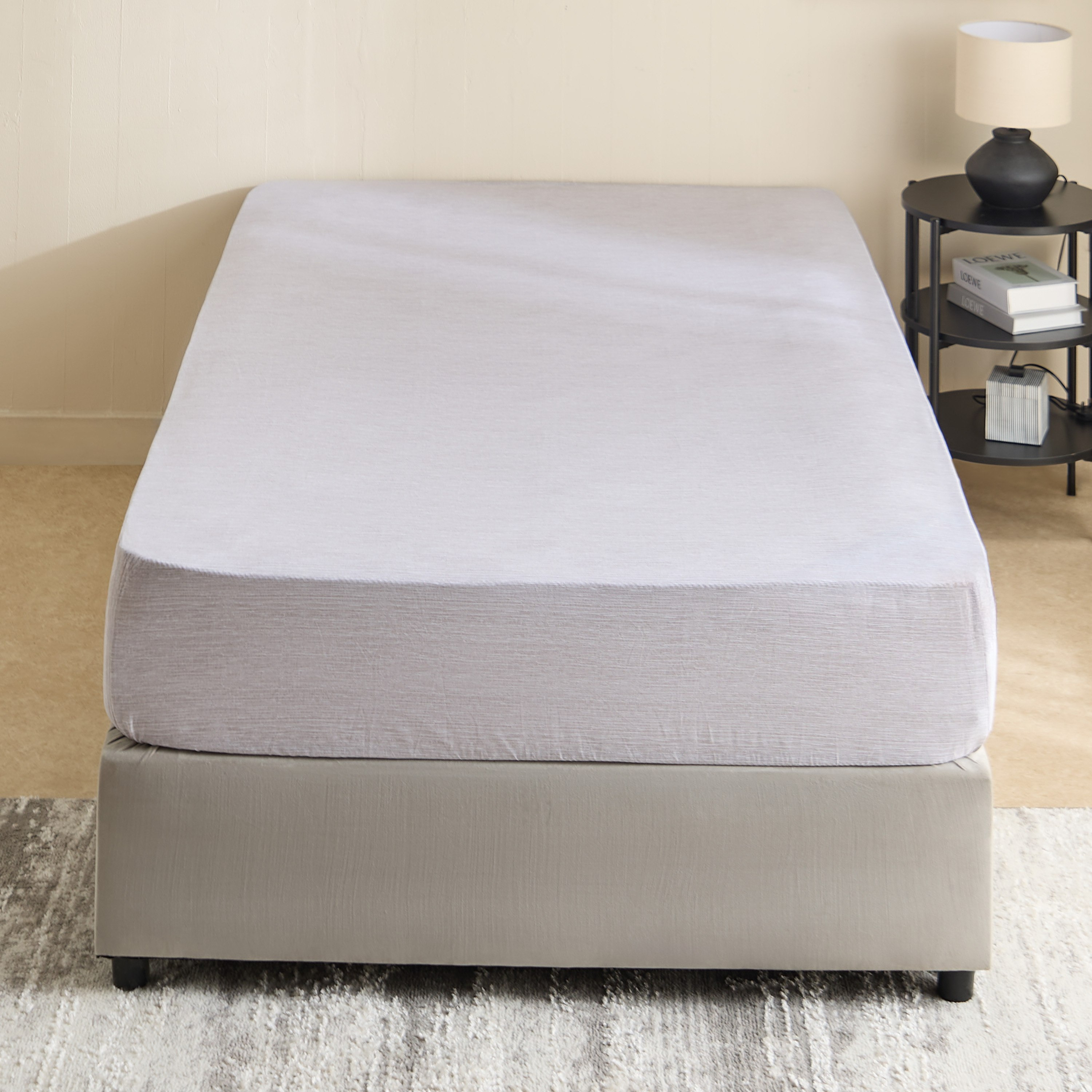 شرشف مطاطي توين قطن بطبعات من أورورا زابتا - 120x200+33 سم-hbxhomeware-hbxbedroom-image-3