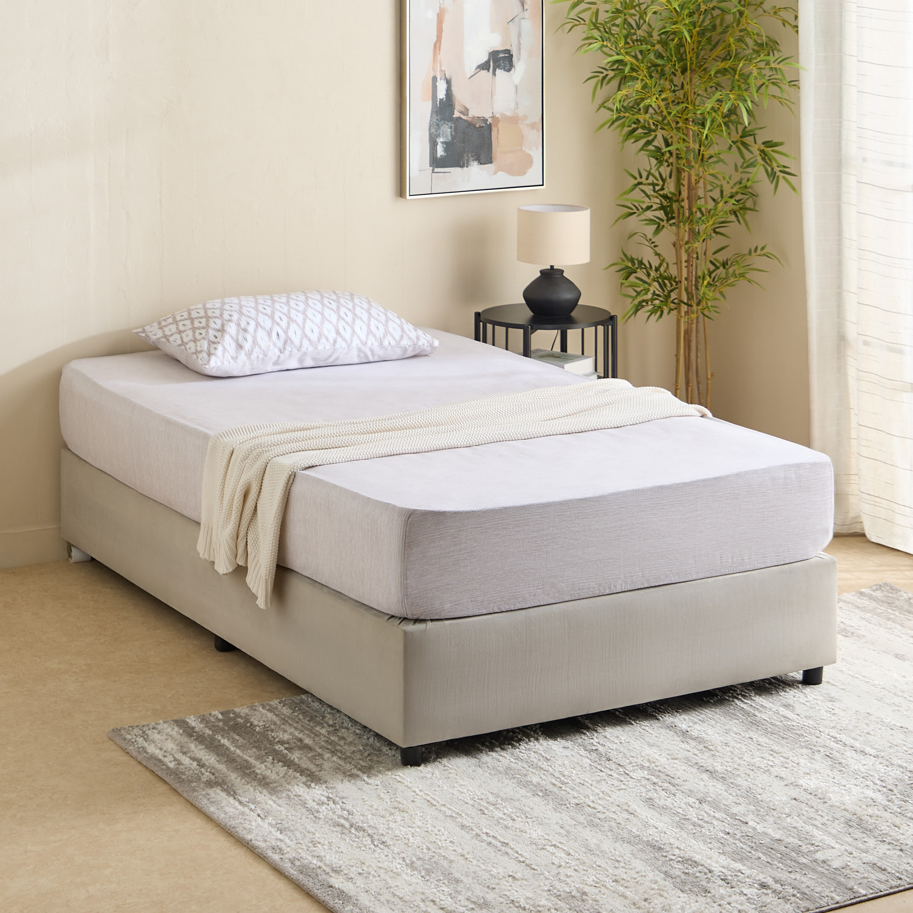 شرشف مطاطي توين قطن بطبعات من أورورا زابتا - 120x200+33 سم-hbxhomeware-hbxbedroom-image-7