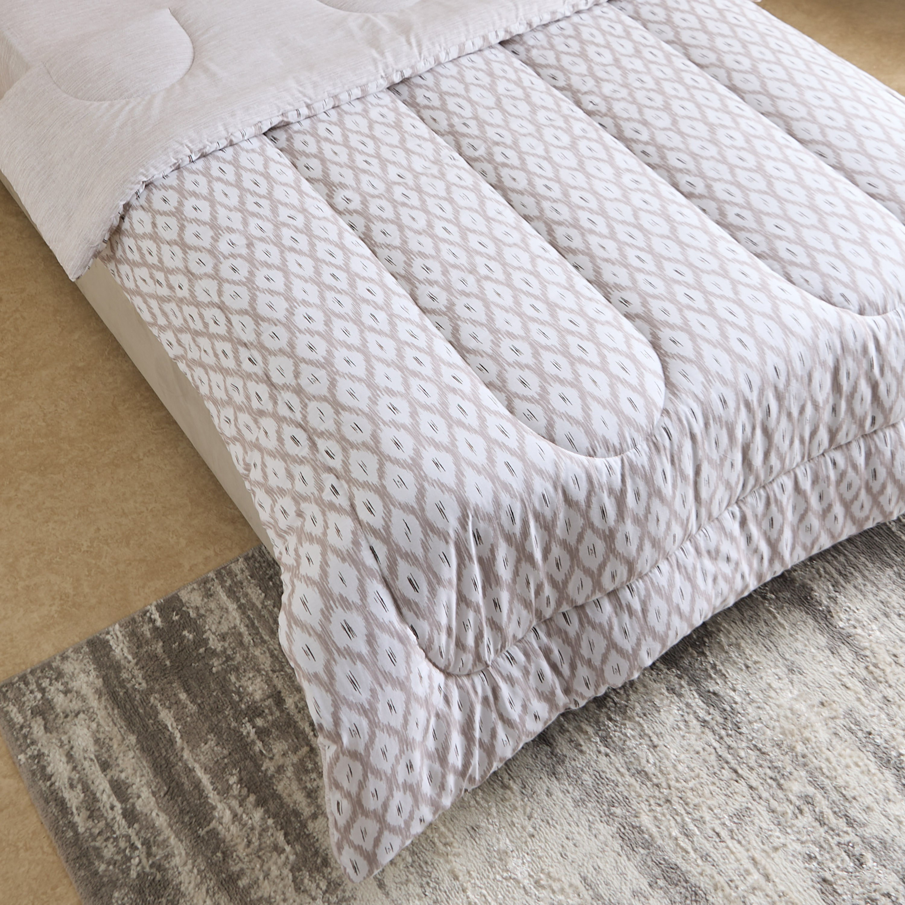 طقم لحاف قطن مقاس فردي 3 قطع بطبعات زابتا من أورورا - 135x220 سم-hbxhomeware-hbxbedroom-image-3