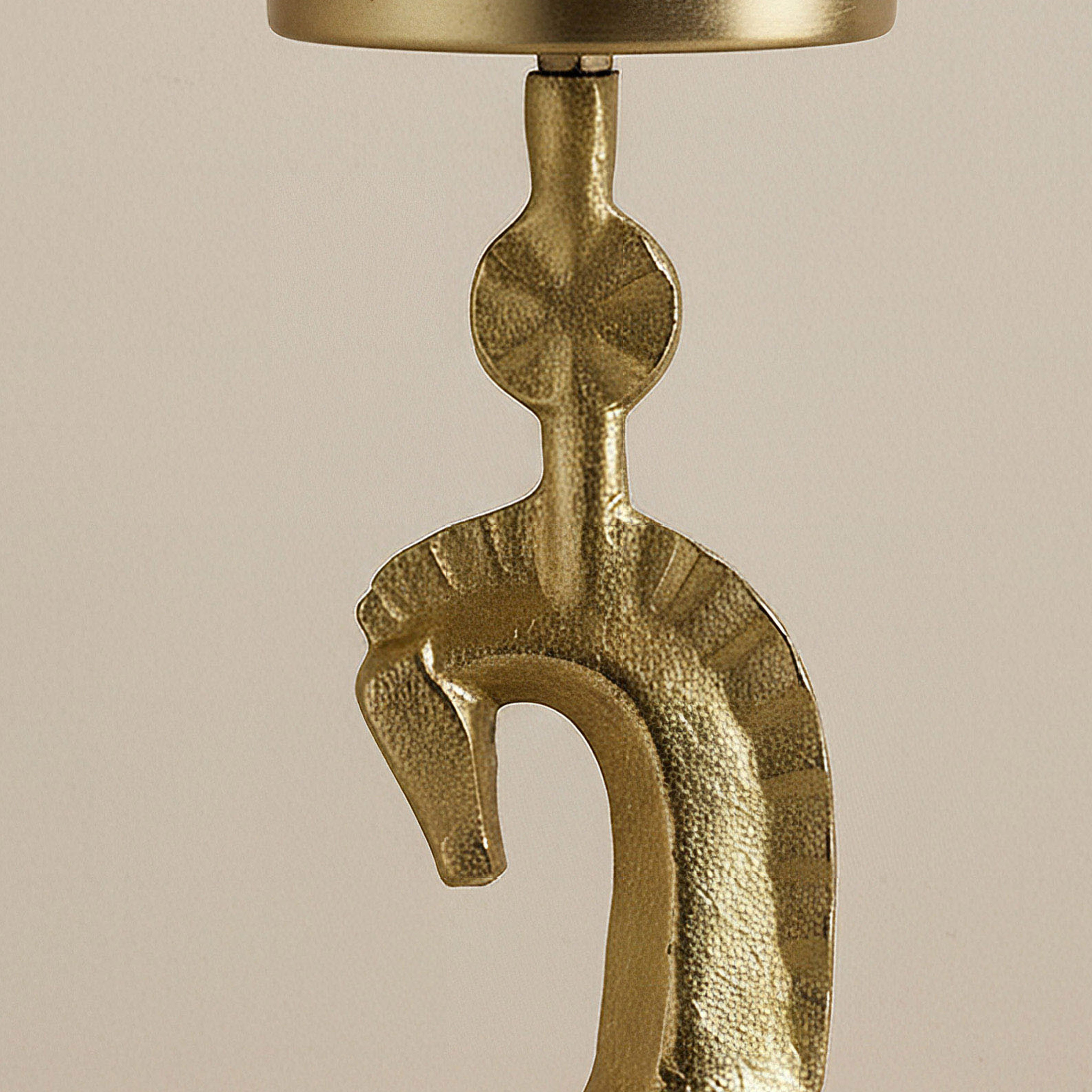 Astro Horse Pillar Candleholder with Glass - 10x10x35 cm-hbxlivingroom-decorandaccessories-candleholders-image-3